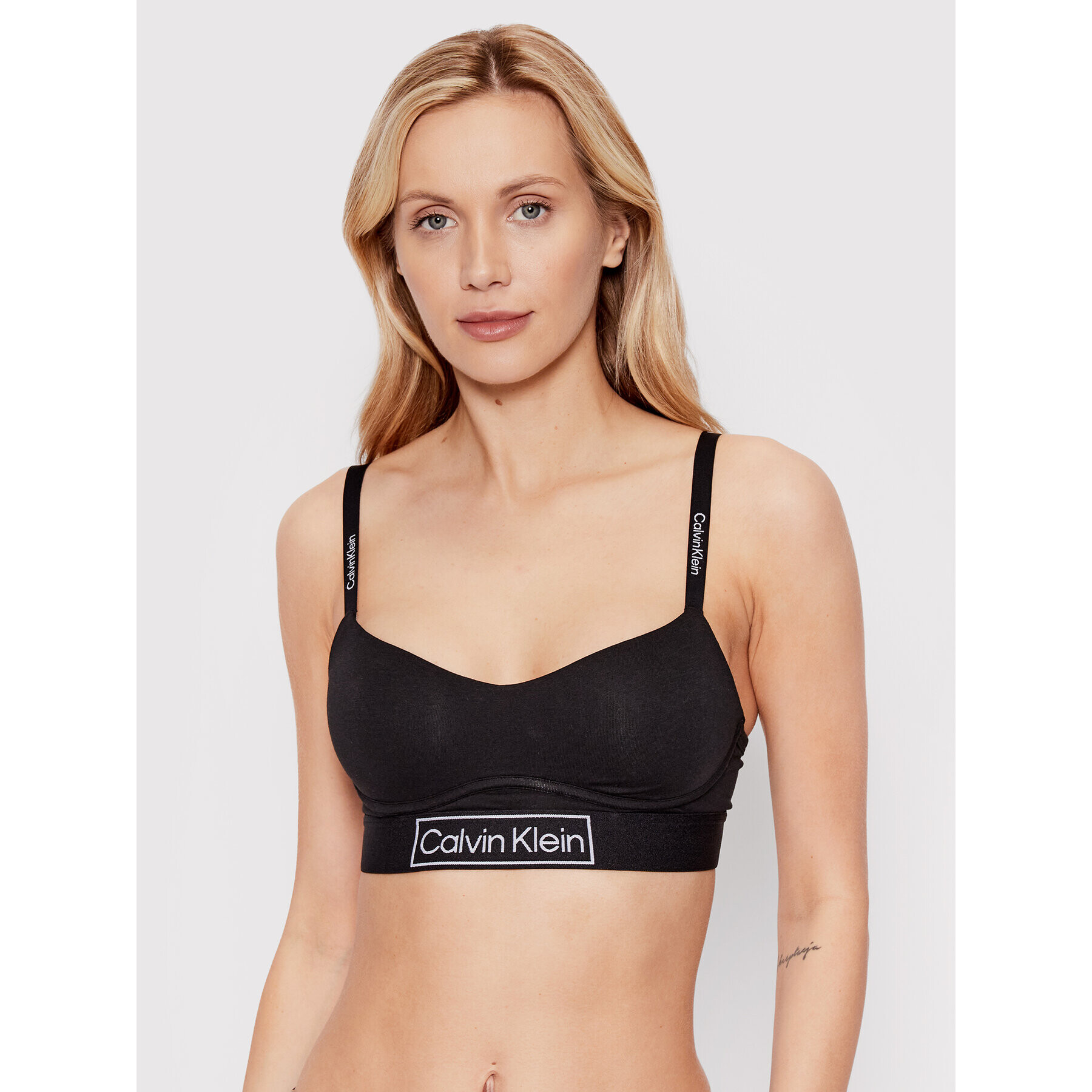 Calvin Klein Underwear Podprsenkový top 000QF6770E Černá - Pepit.cz