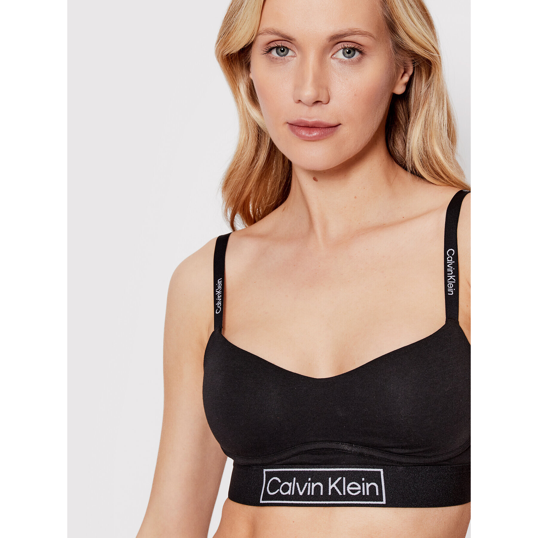 Calvin Klein Underwear Podprsenkový top 000QF6770E Černá - Pepit.cz