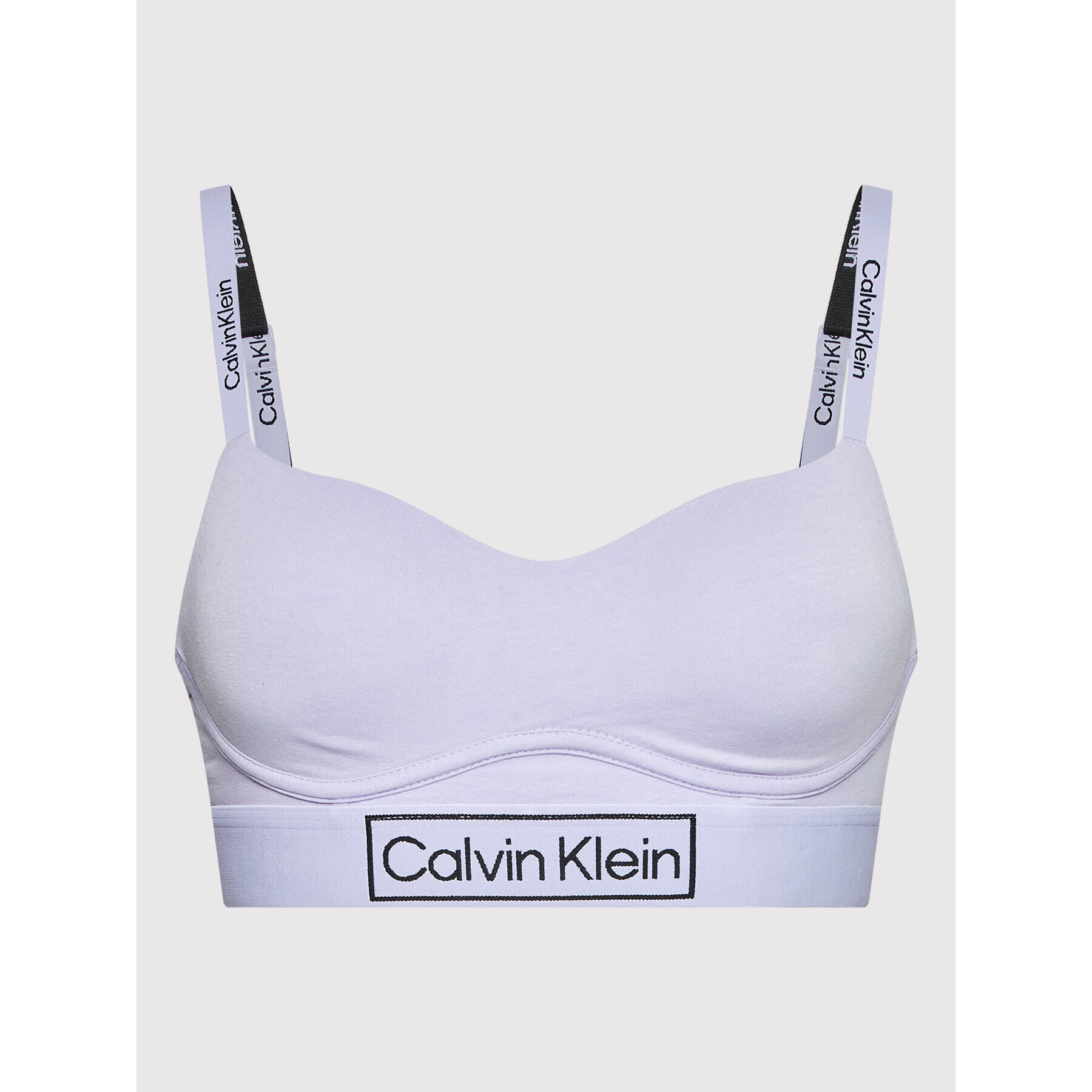 Calvin Klein Underwear Podprsenkový top 000QF6770E Fialová - Pepit.cz