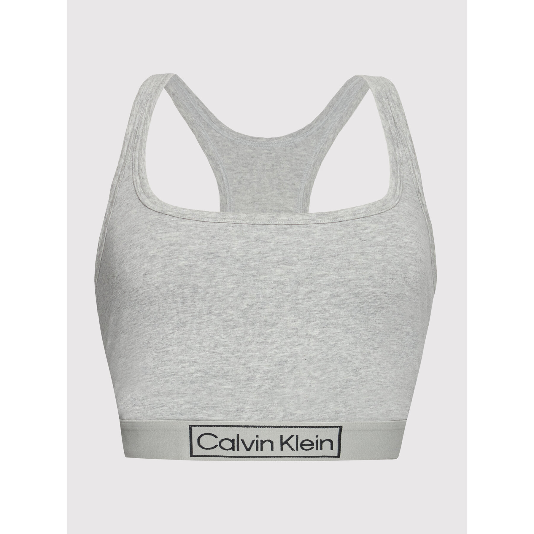 Calvin Klein Underwear Podprsenkový top 000QF6823E Šedá - Pepit.cz