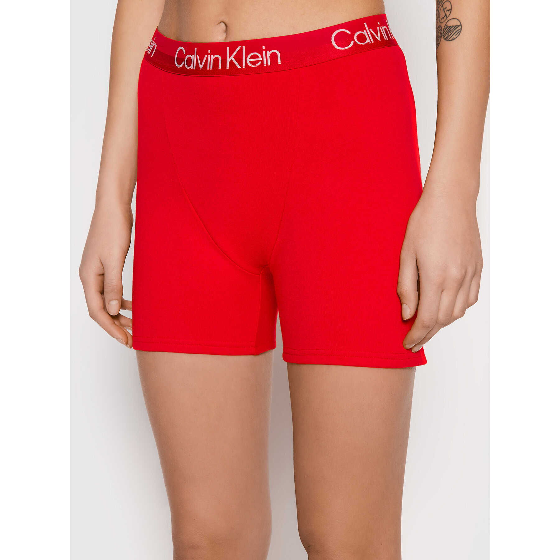 Calvin Klein Underwear Pyžamo 000QS6764E Červená Relaxed Fit - Pepit.cz