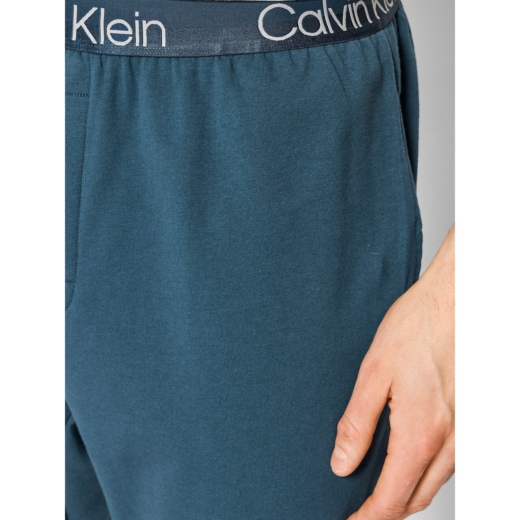 Calvin Klein Underwear Pyžamové kalhoty 000NM2175E Tmavomodrá Regular Fit - Pepit.cz