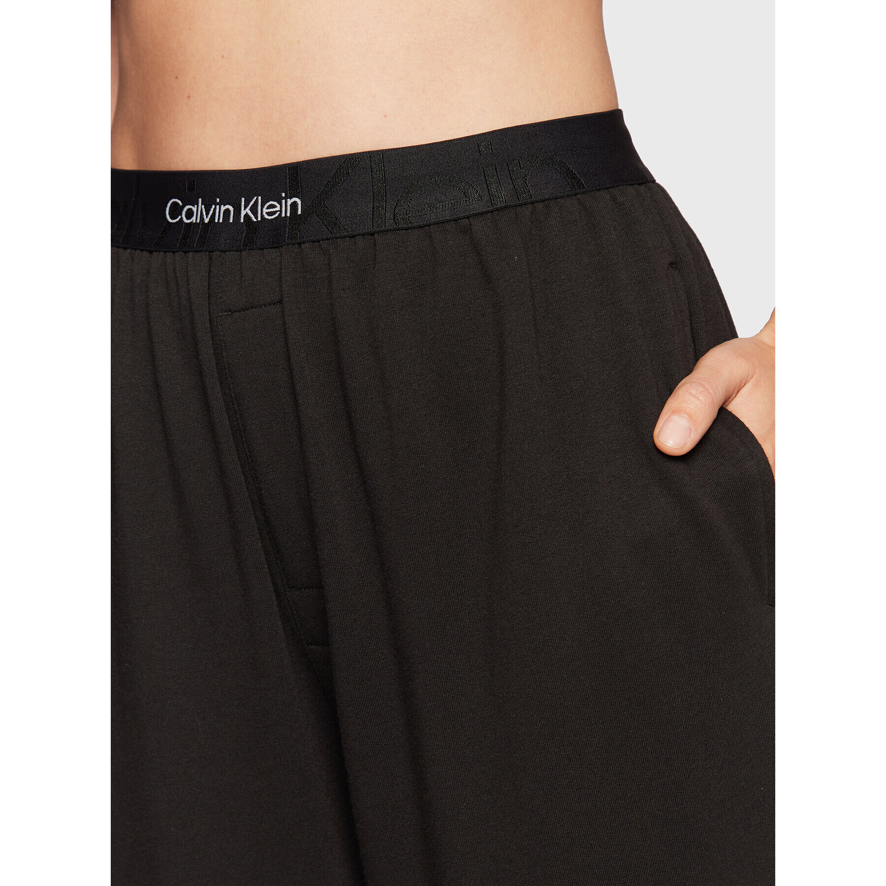 Calvin Klein Underwear Pyžamové kalhoty 000QS6922E Černá Regular Fit - Pepit.cz