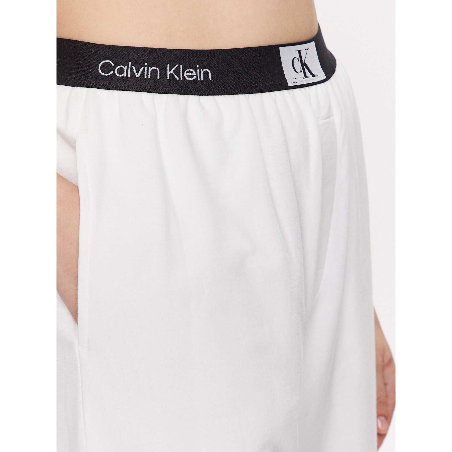 Calvin Klein Underwear Pyžamové kalhoty 000QS6943E Bílá Regular Fit - Pepit.cz