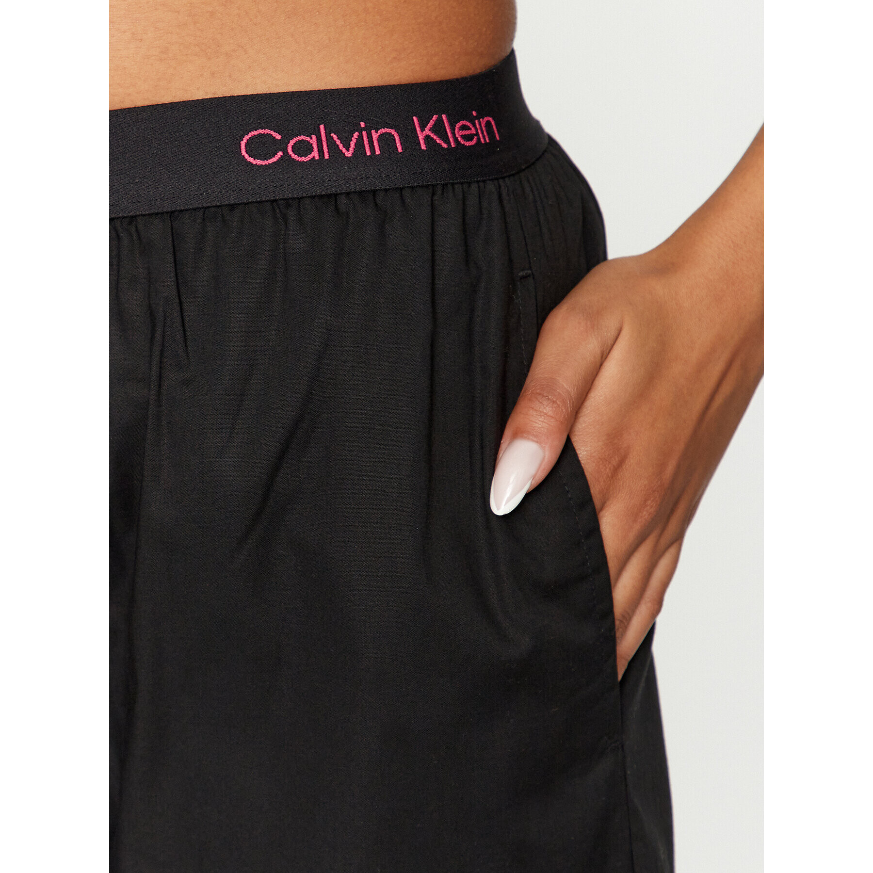 Calvin Klein Underwear Pyžamové kalhoty 000QS6973E Černá Regular Fit - Pepit.cz