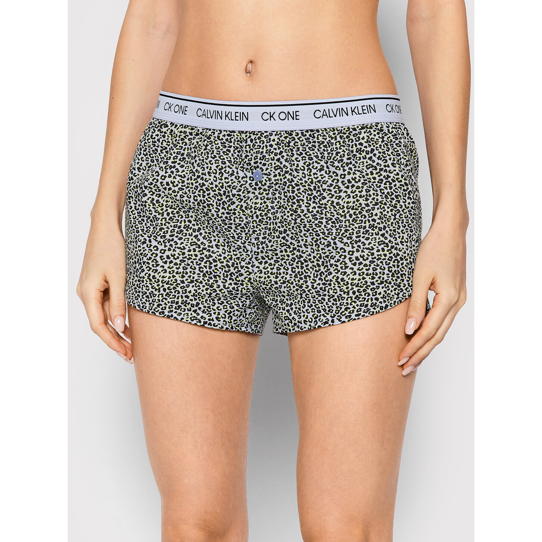 Calvin Klein Underwear Pyžamové šortky 000QS6437E Barevná Regular Fit - Pepit.cz