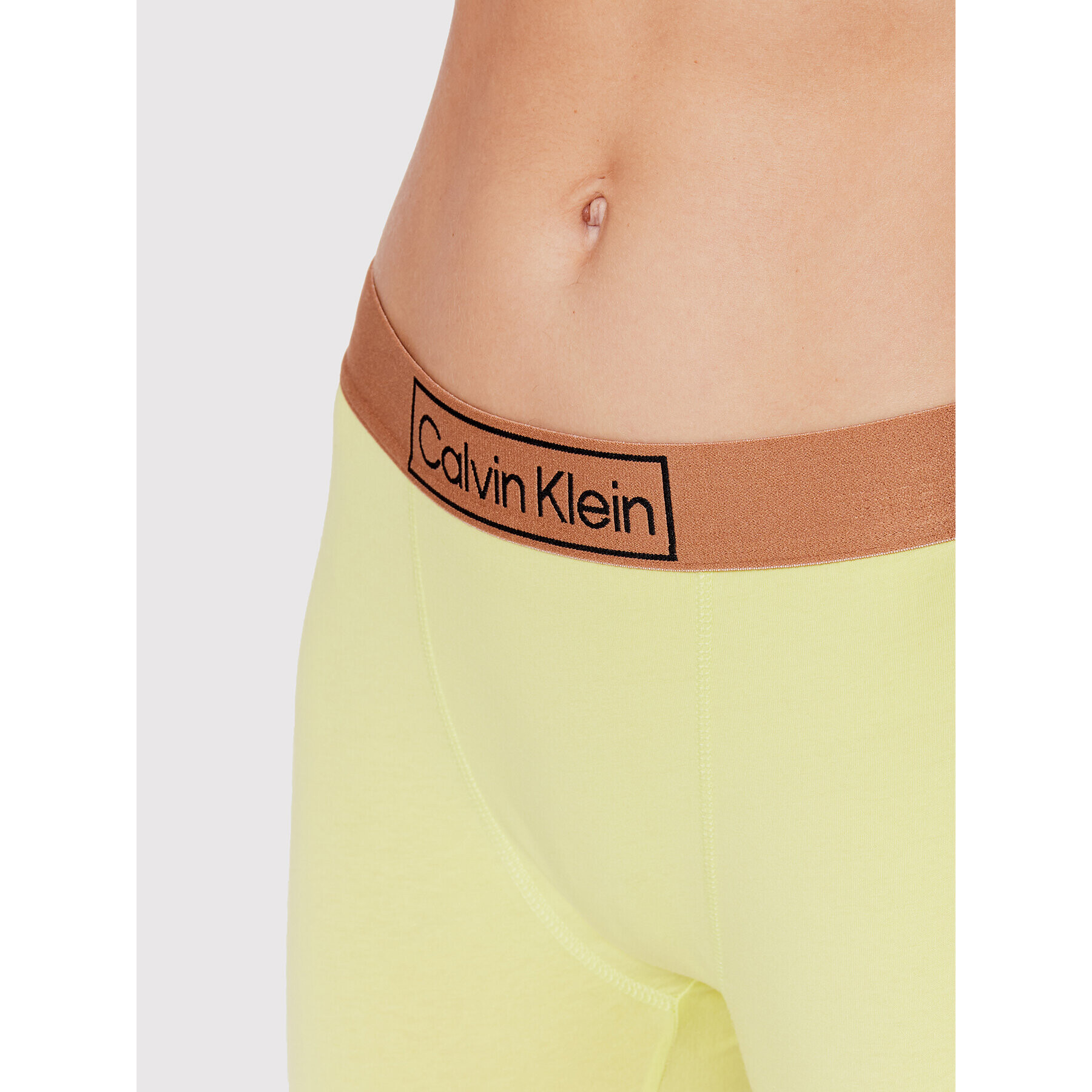 Calvin Klein Underwear Pyžamové šortky 000QS6781E Zelená Slim Fit - Pepit.cz