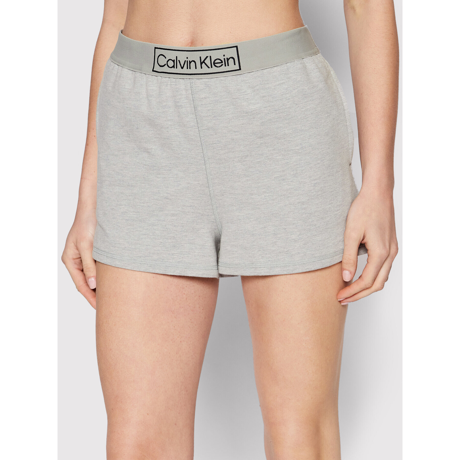 Calvin Klein Underwear Pyžamové šortky 000QS6799E Šedá Regular Fit - Pepit.cz