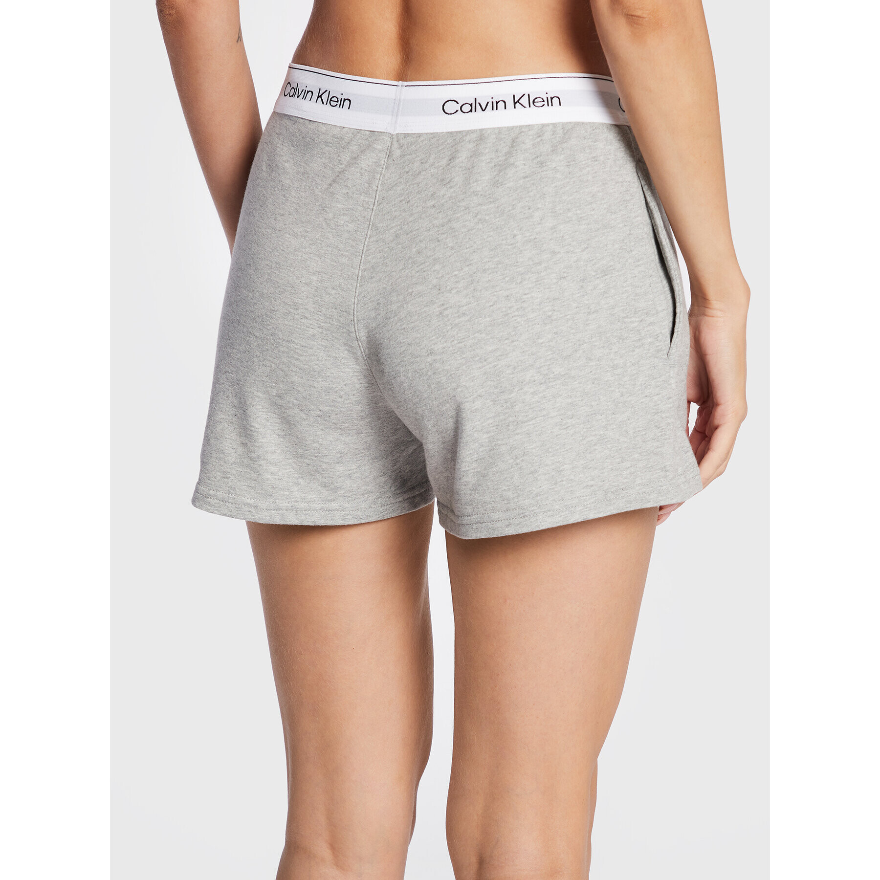 Calvin Klein Underwear Pyžamové šortky 000QS6871E Šedá Regular Fit - Pepit.cz