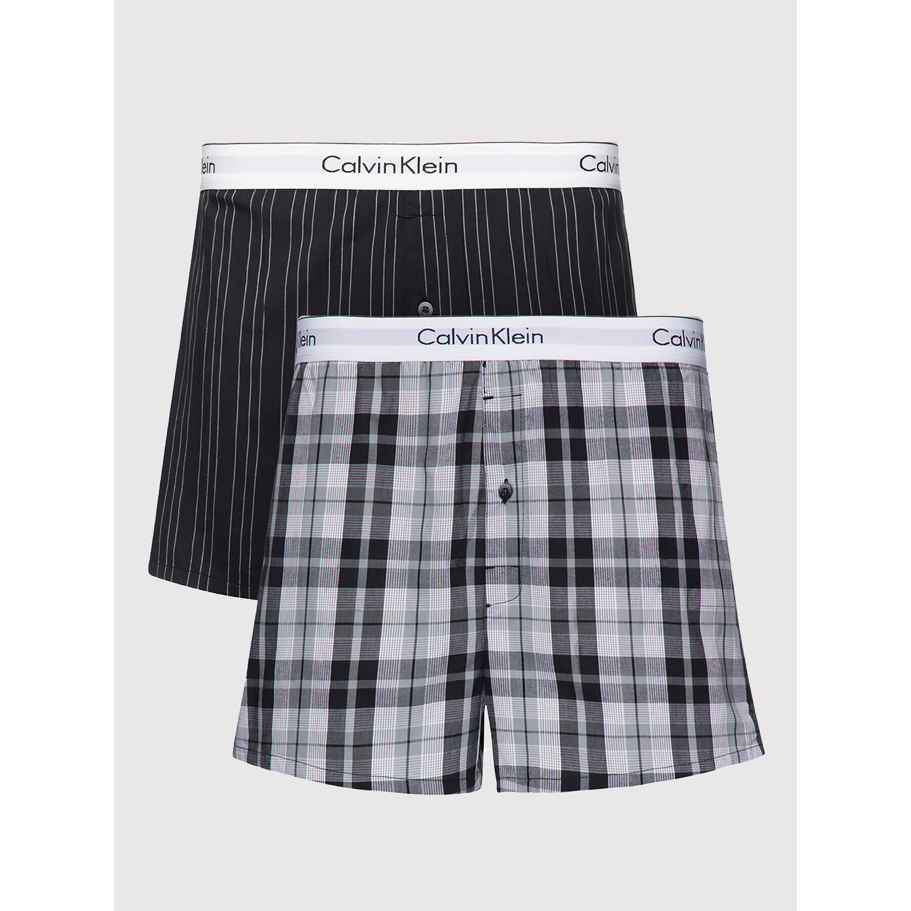 Calvin Klein Underwear Sada 2 kusů boxerek 000NB1396A Barevná Slim Fit - Pepit.cz