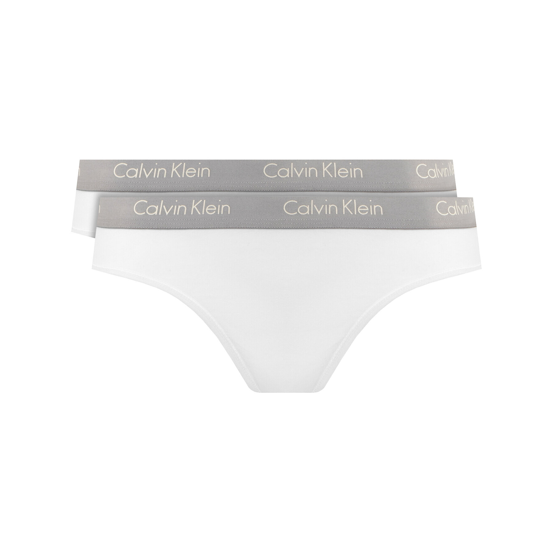 Calvin Klein Underwear Sada 2 kusů klasických kalhotek 000QD3584E Bílá - Pepit.cz