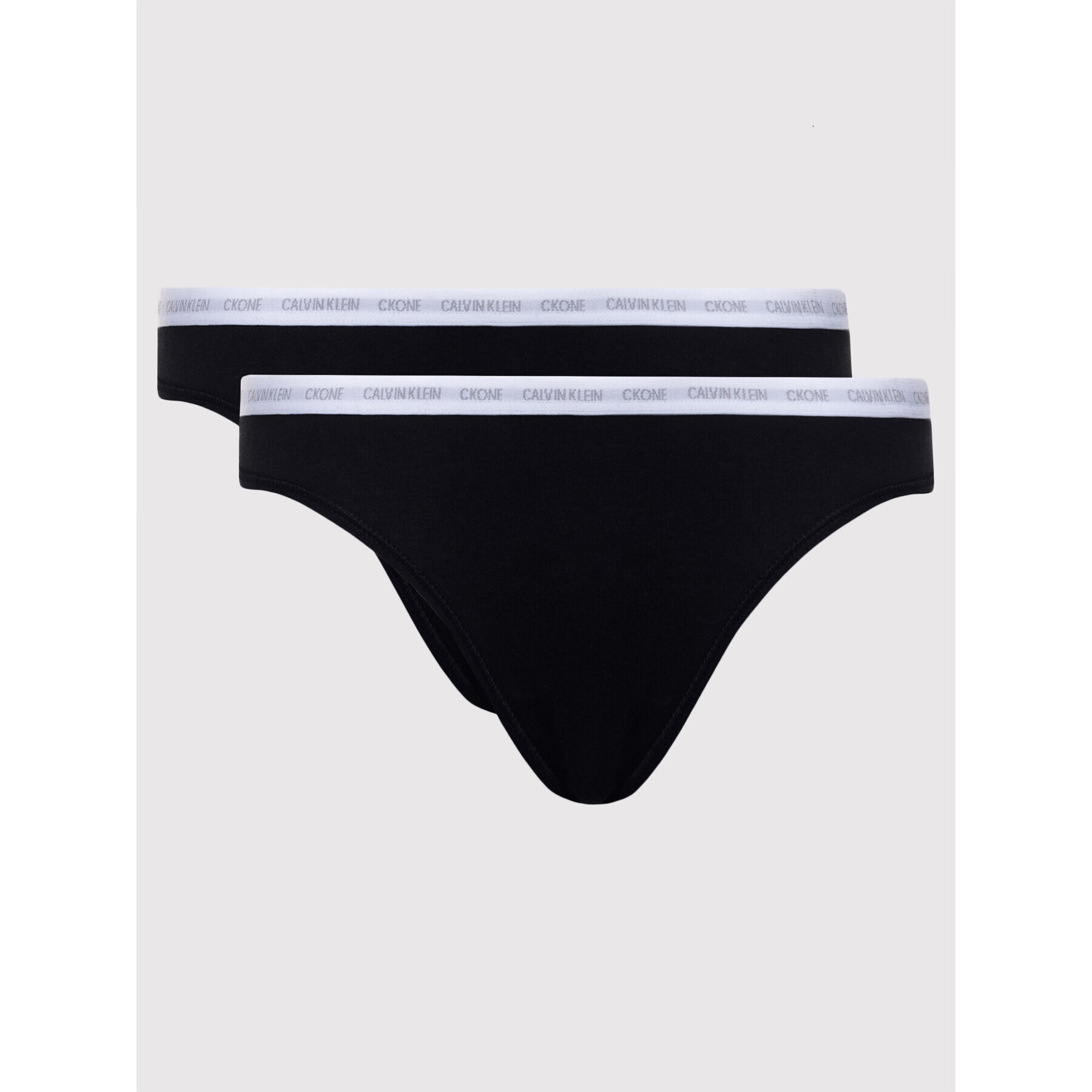 Calvin Klein Underwear Sada 2 kusů klasických kalhotek 000QD3789E Černá - Pepit.cz