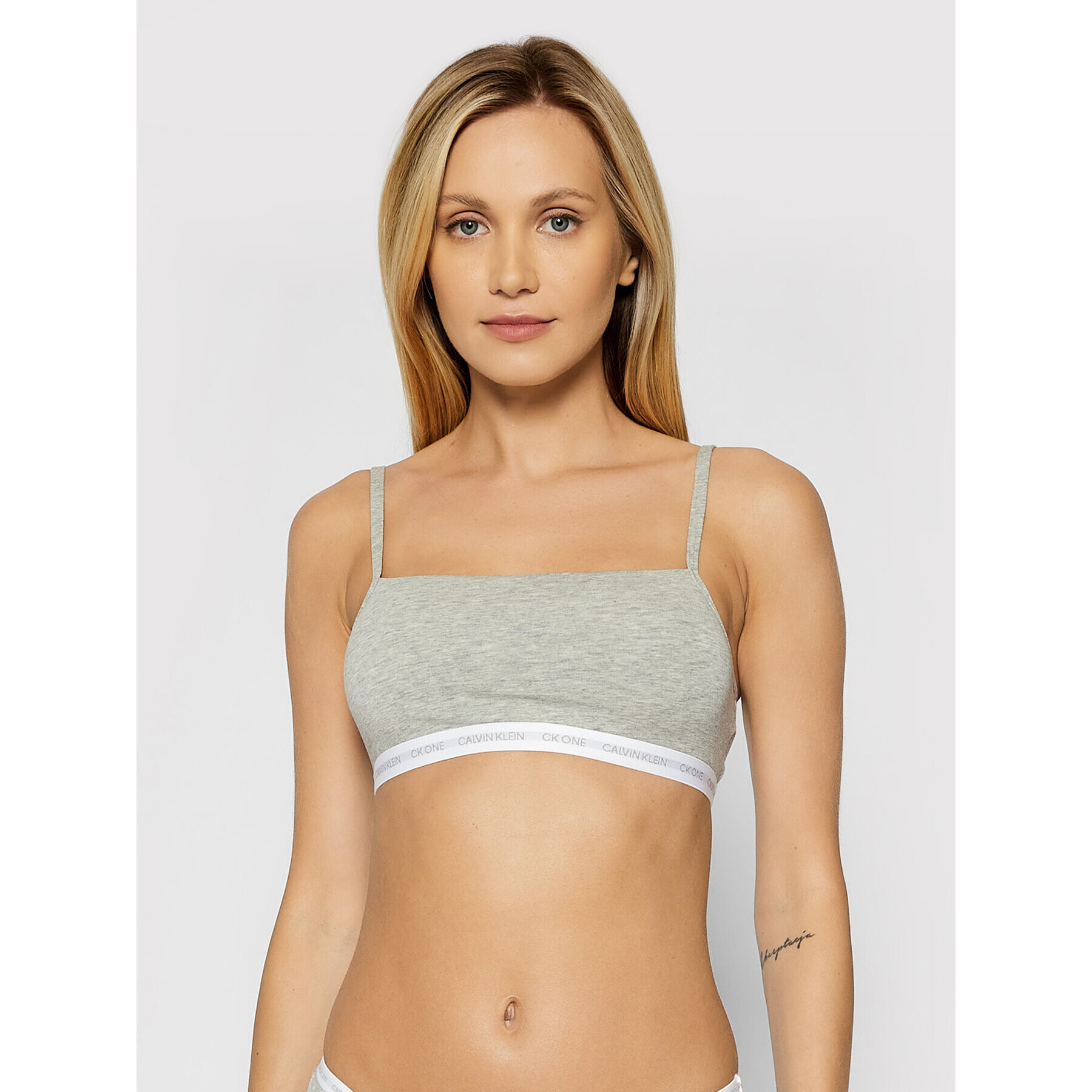 Calvin Klein Underwear Sada 2 podprsenek Bra Top 000QF6040E Šedá - Pepit.cz