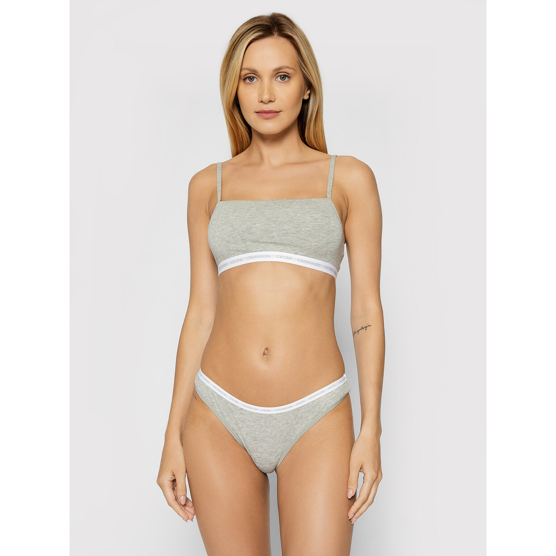 Calvin Klein Underwear Sada 2 podprsenek Bra Top 000QF6040E Šedá - Pepit.cz