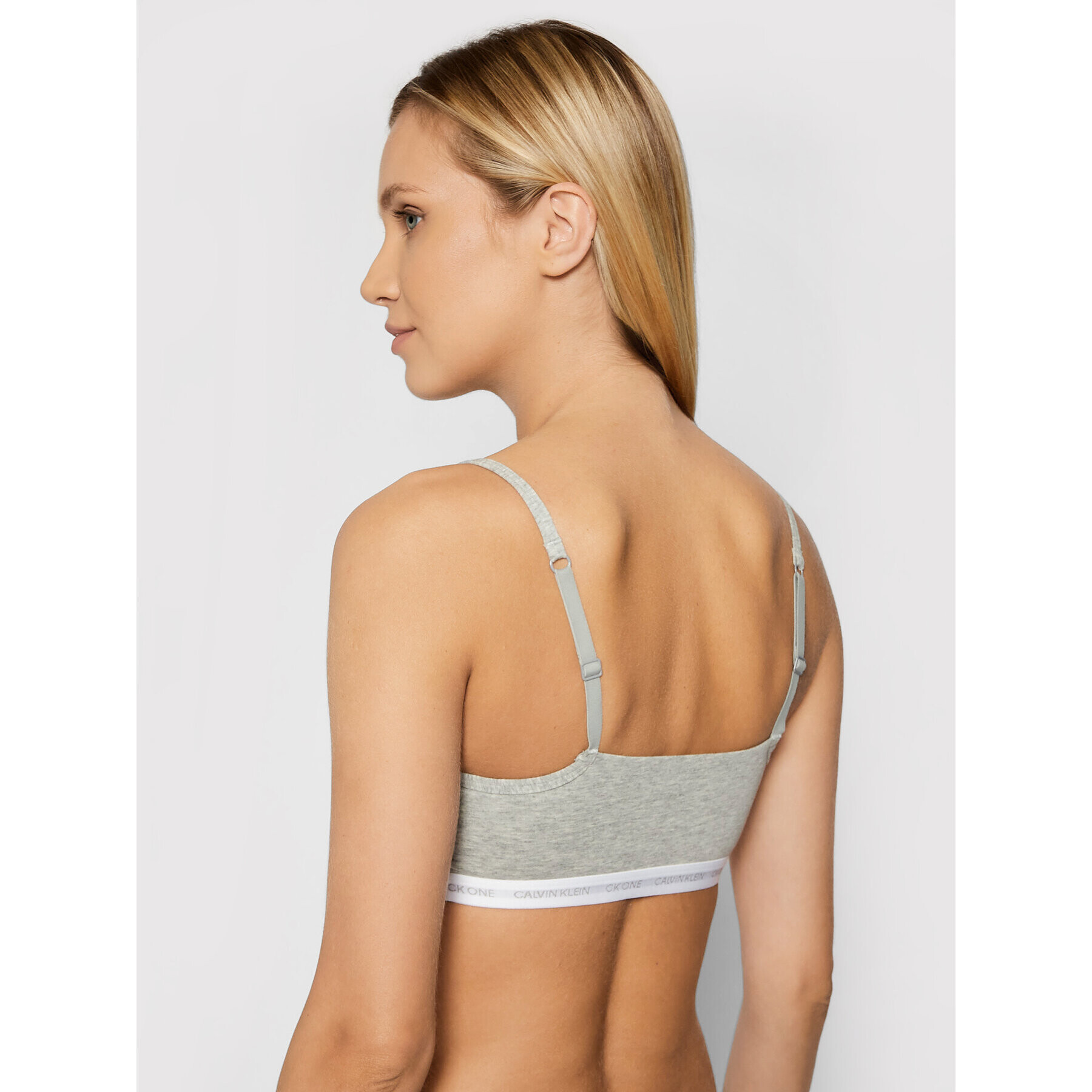 Calvin Klein Underwear Sada 2 podprsenek Bra Top 000QF6040E Šedá - Pepit.cz