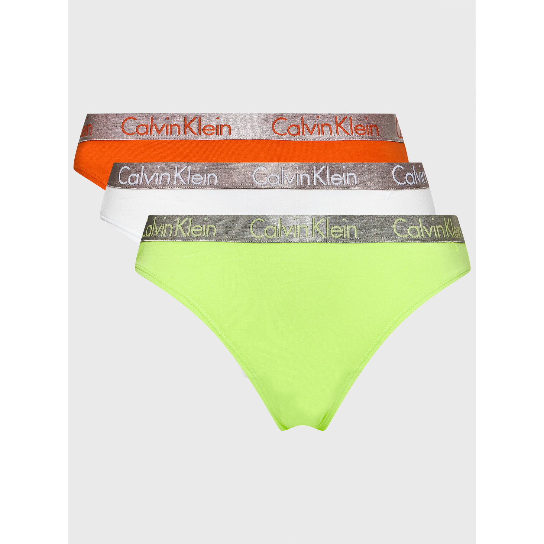 Calvin Klein Underwear Sada 3 kusů klasických kalhotek 000QD3561E Barevná - Pepit.cz