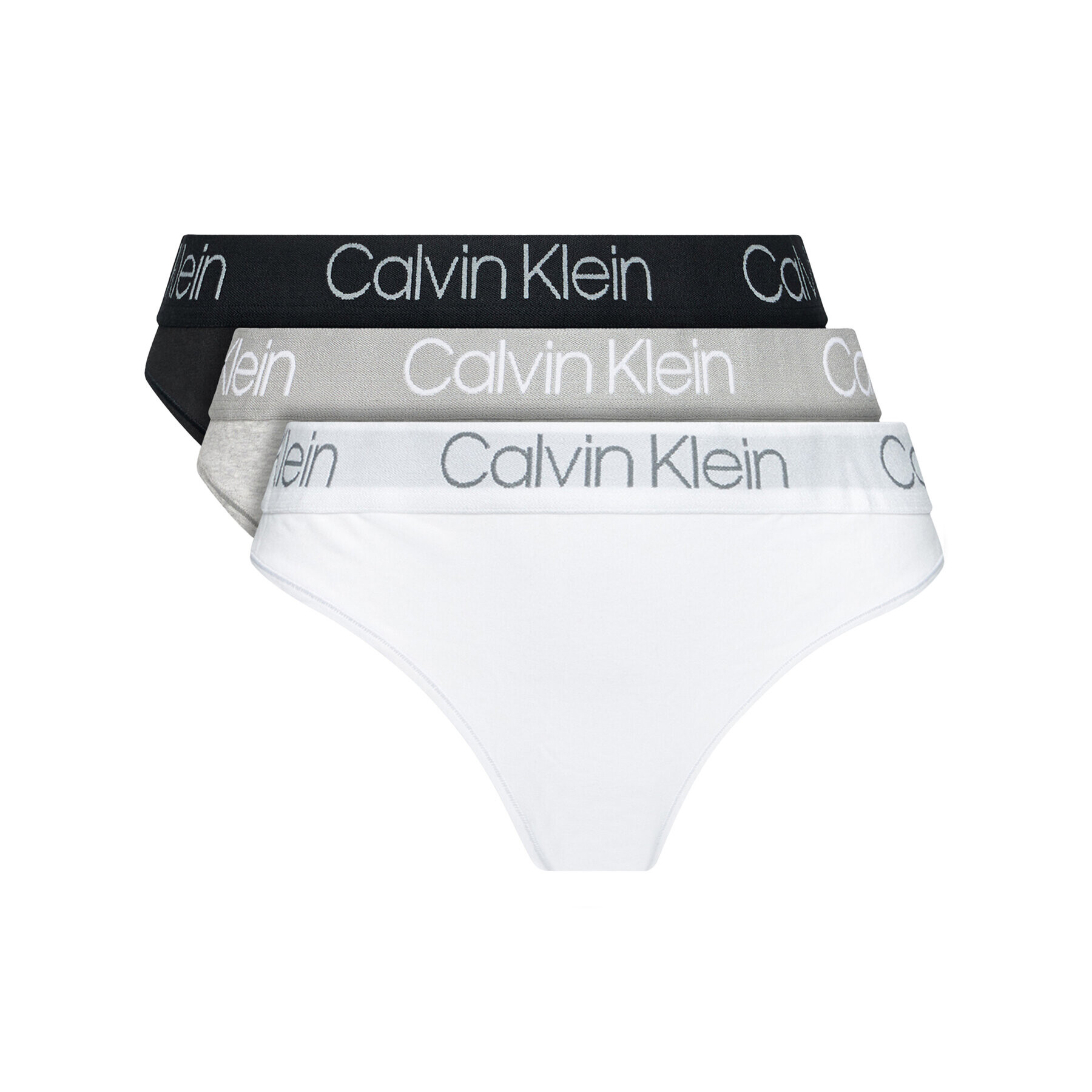 Calvin Klein Underwear Sada 3 kusů klasických kalhotek 000QD3758E Barevná - Pepit.cz