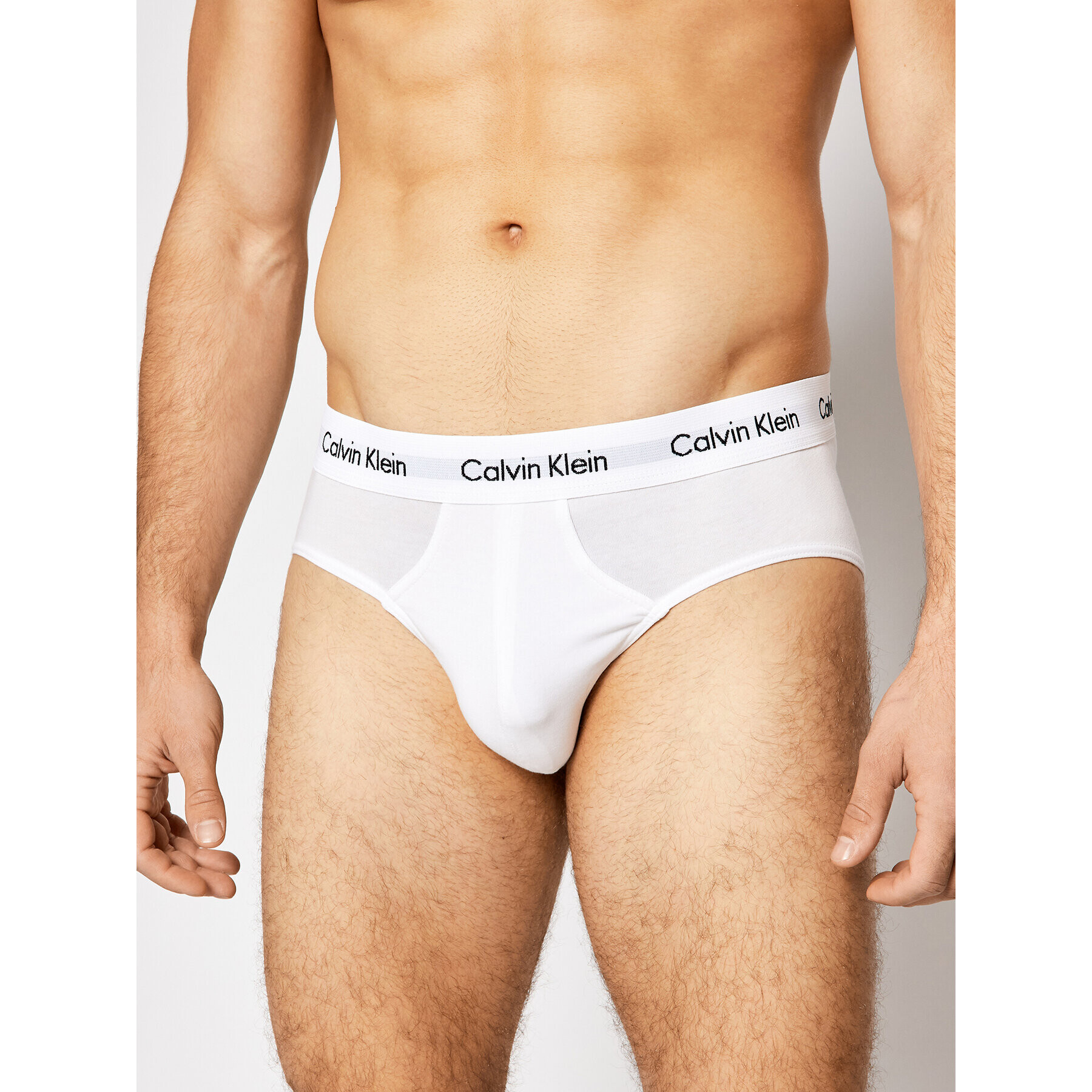 Calvin Klein Underwear Sada 3 kusů slipů 0000U2661G Bílá - Pepit.cz