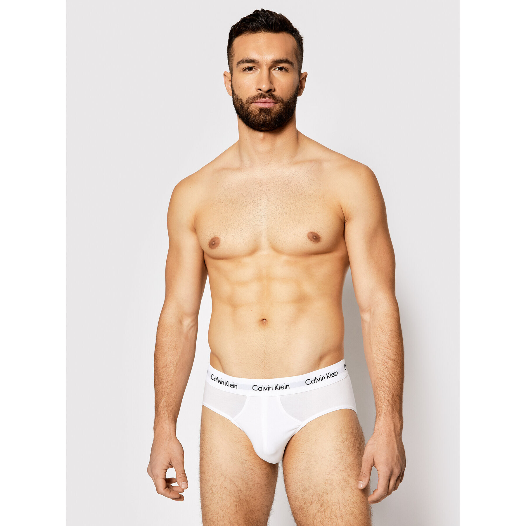 Calvin Klein Underwear Sada 3 kusů slipů 0000U2661G Bílá - Pepit.cz