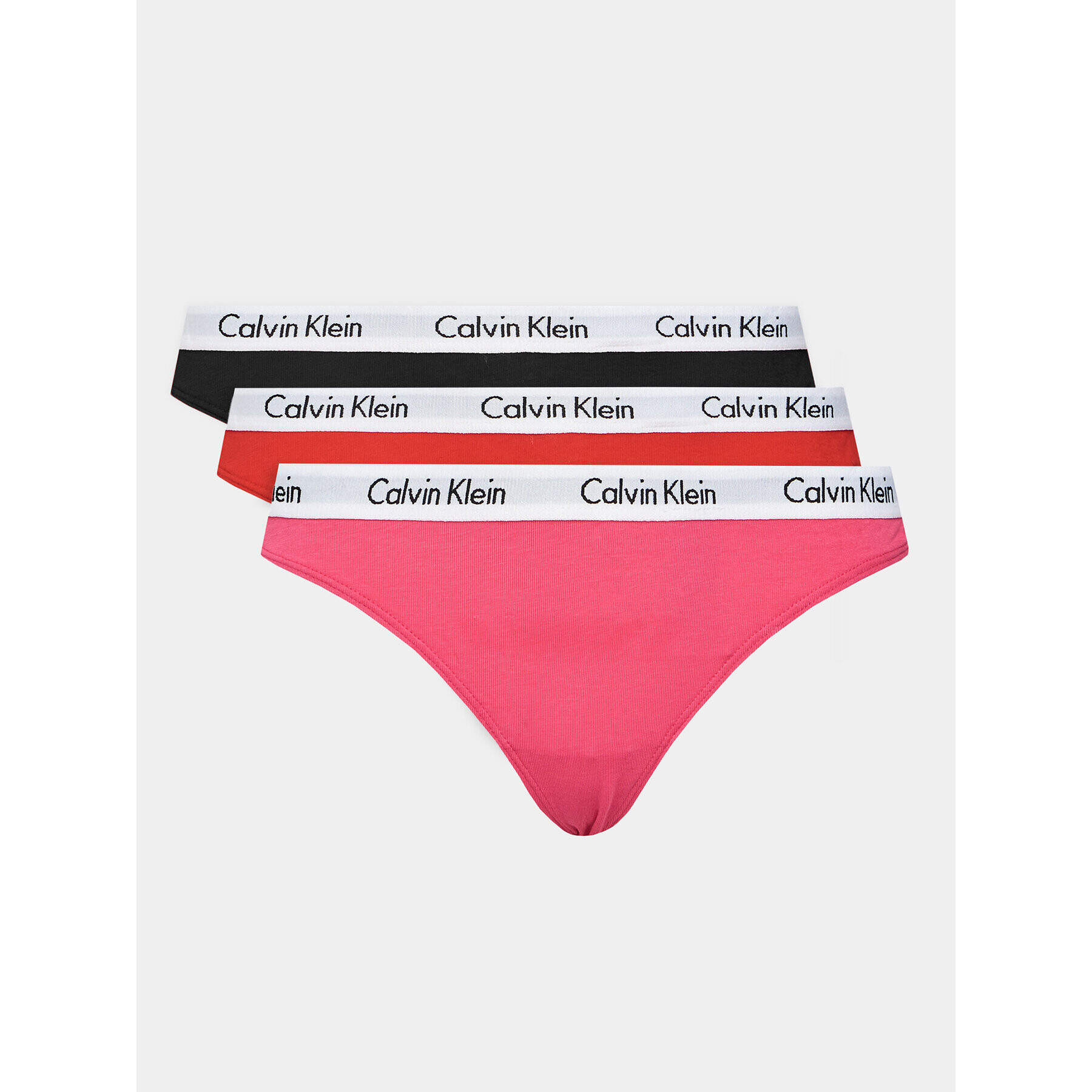 Calvin Klein Underwear Sada 3 kusů string kalhotek 000QD5145E Barevná - Pepit.cz