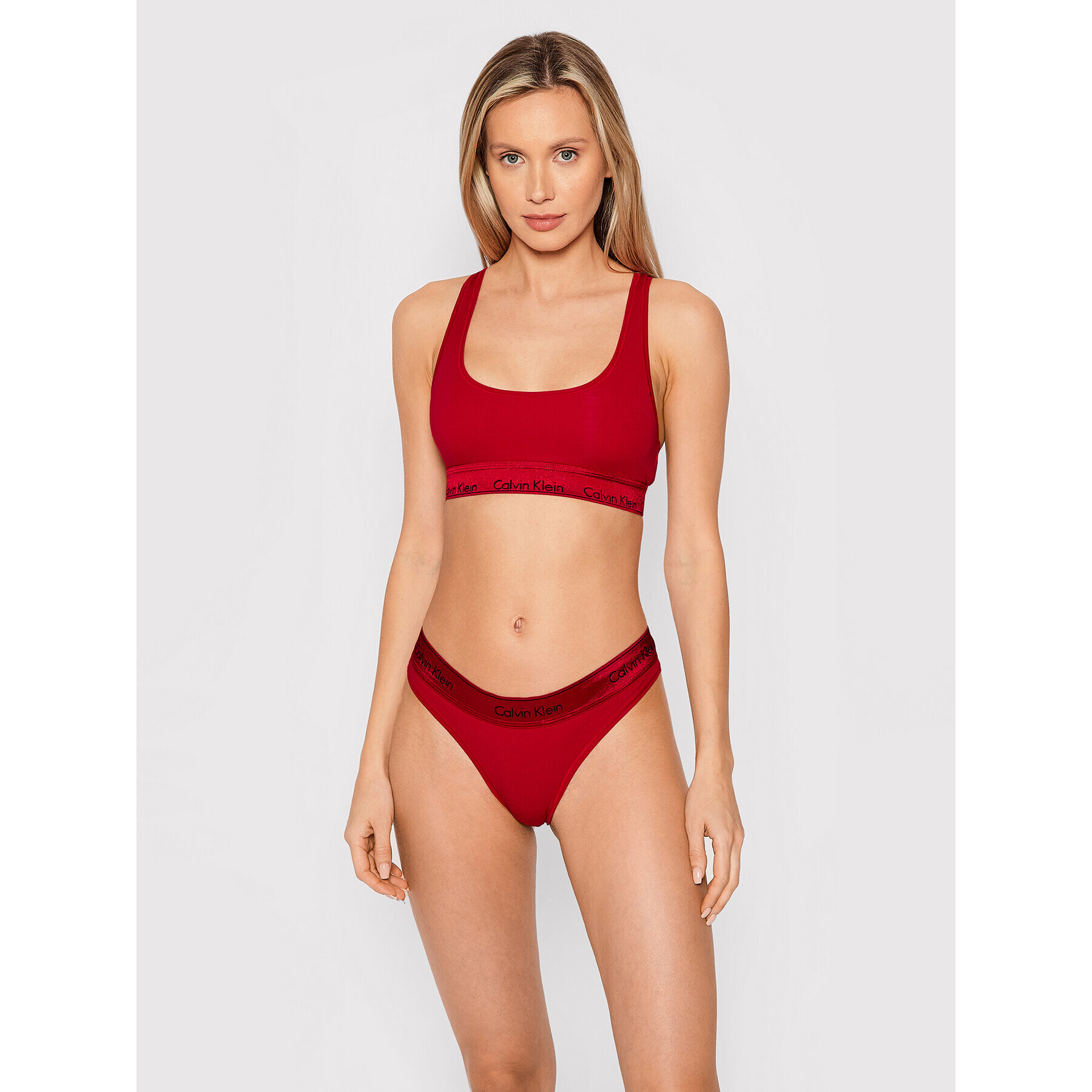 Calvin Klein Underwear Souprava spodního prádla 000QF6233E Červená - Pepit.cz