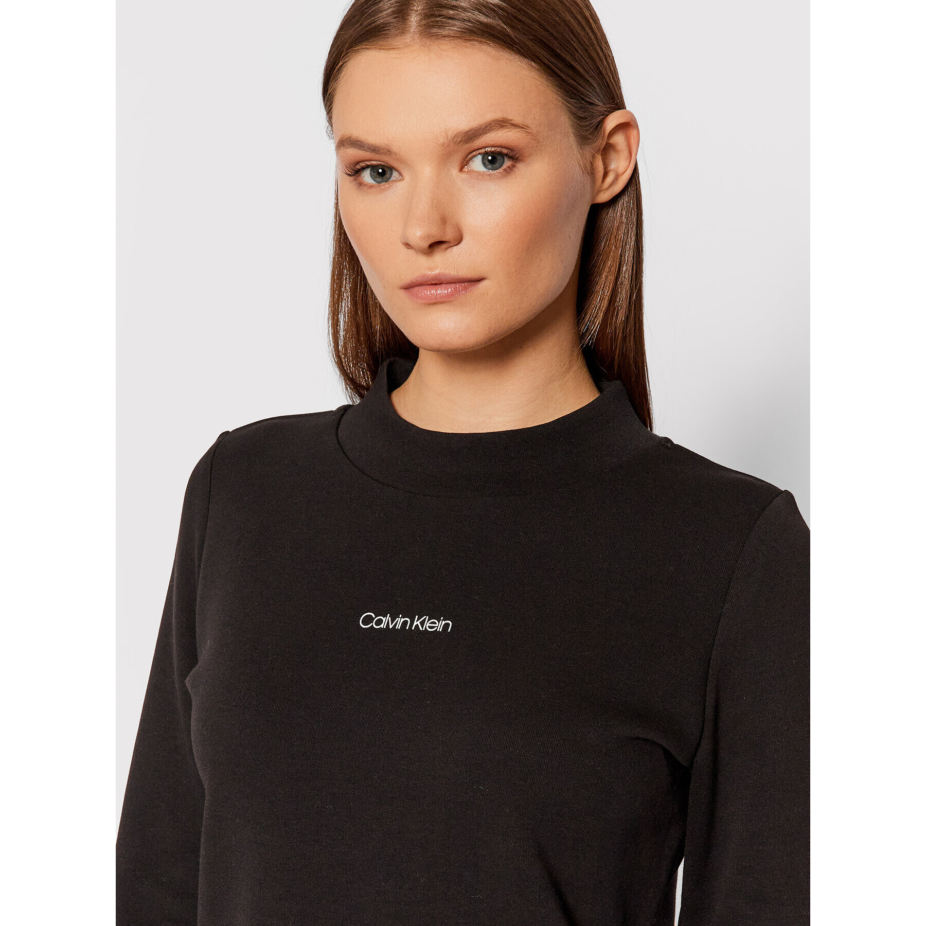 Calvin Klein Úpletové šaty K20K203233 Černá Regular Fit - Pepit.cz