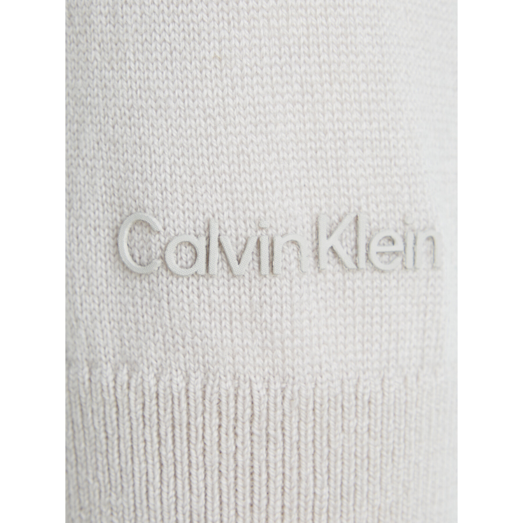 Calvin Klein Úpletové šaty K20K205751 Béžová Regular Fit - Pepit.cz