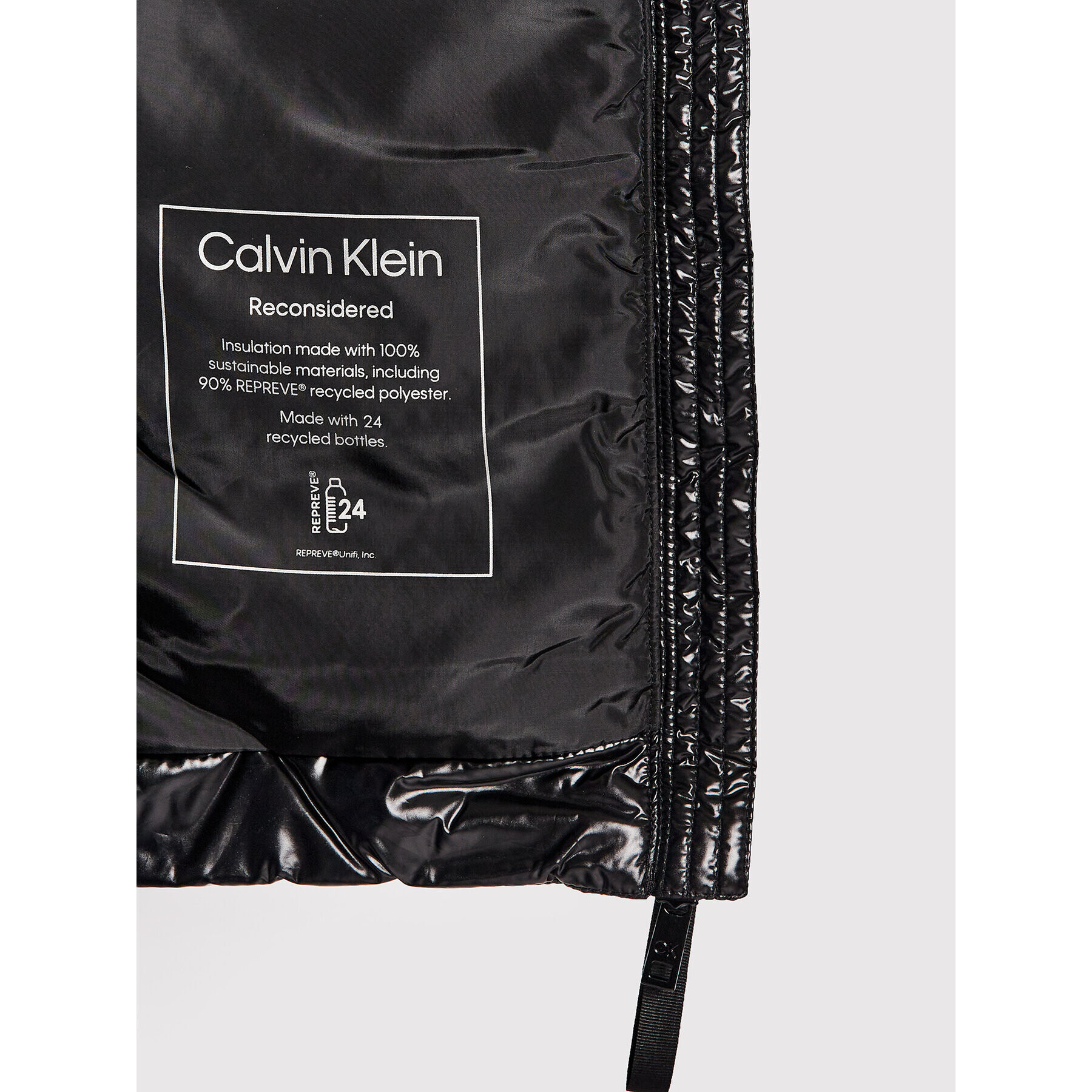 Calvin Klein Vatovaná bunda Essential K20K204868 Černá Regular Fit - Pepit.cz