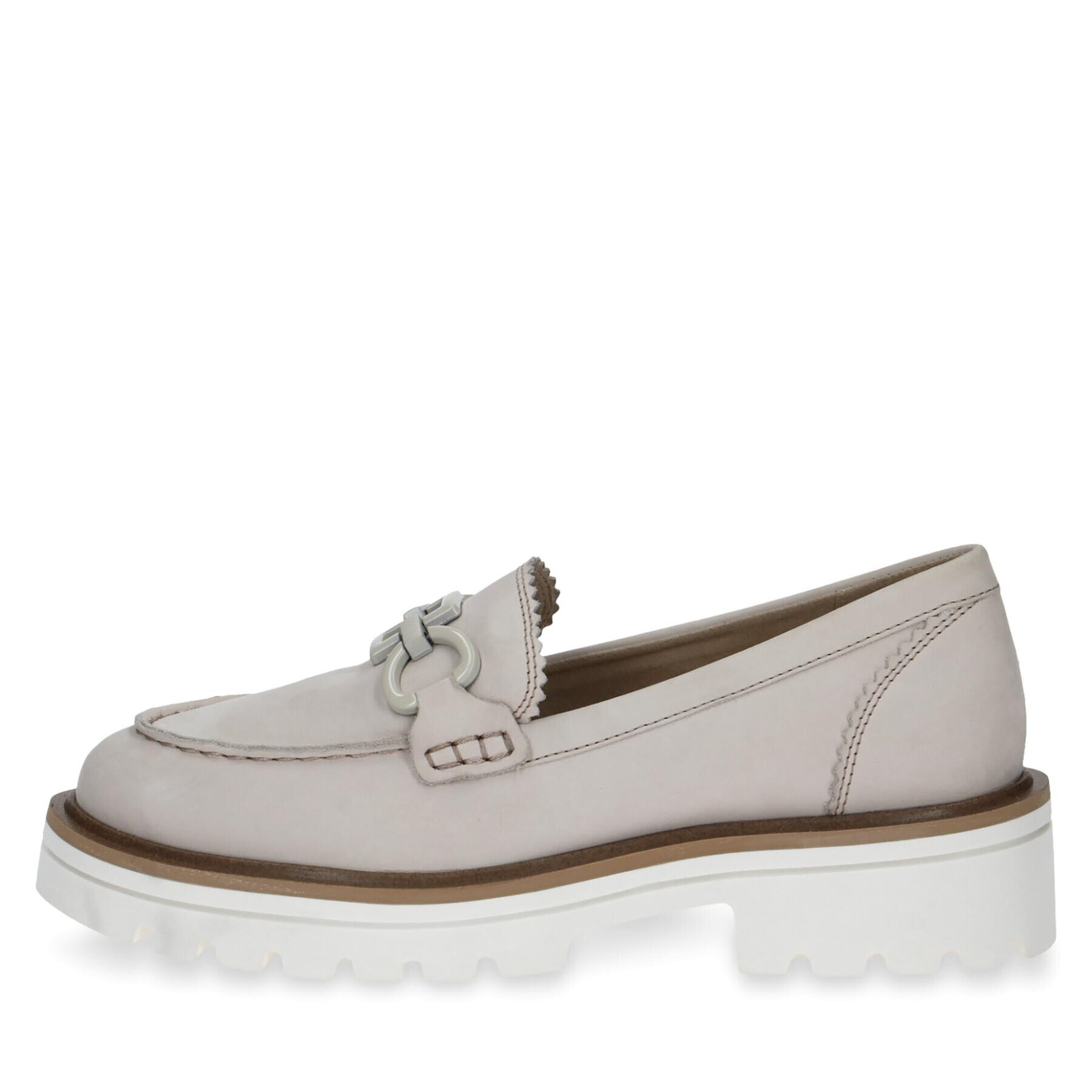 Caprice Loafersy 9-24706-20 Bílá - Pepit.cz