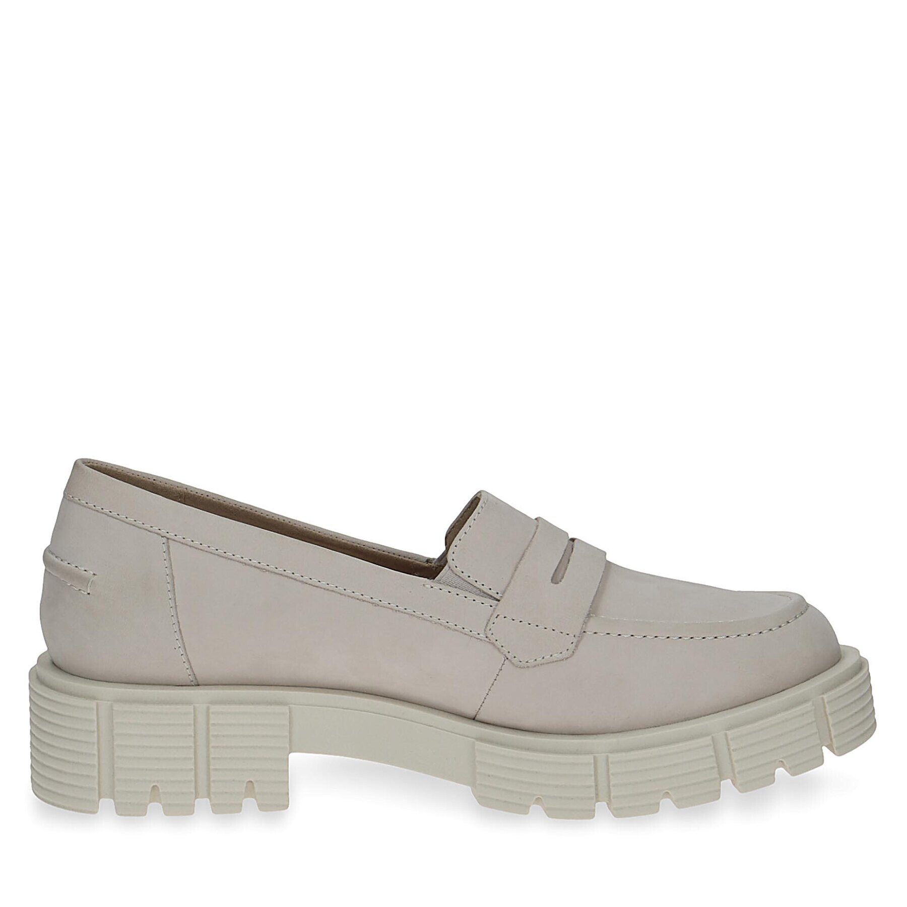 Caprice Loafersy 9-24755-20 Écru - Pepit.cz