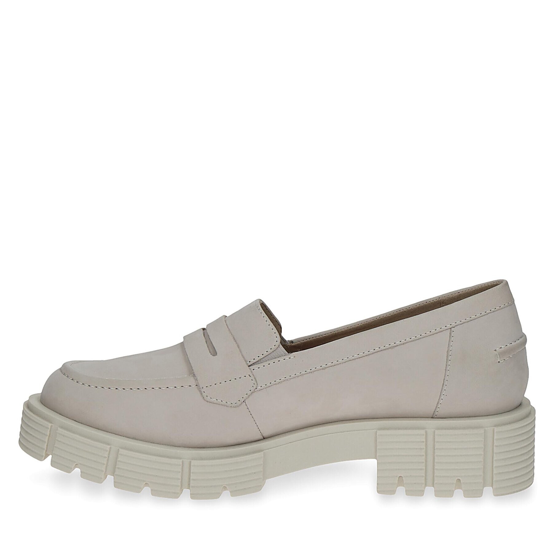 Caprice Loafersy 9-24755-20 Écru - Pepit.cz