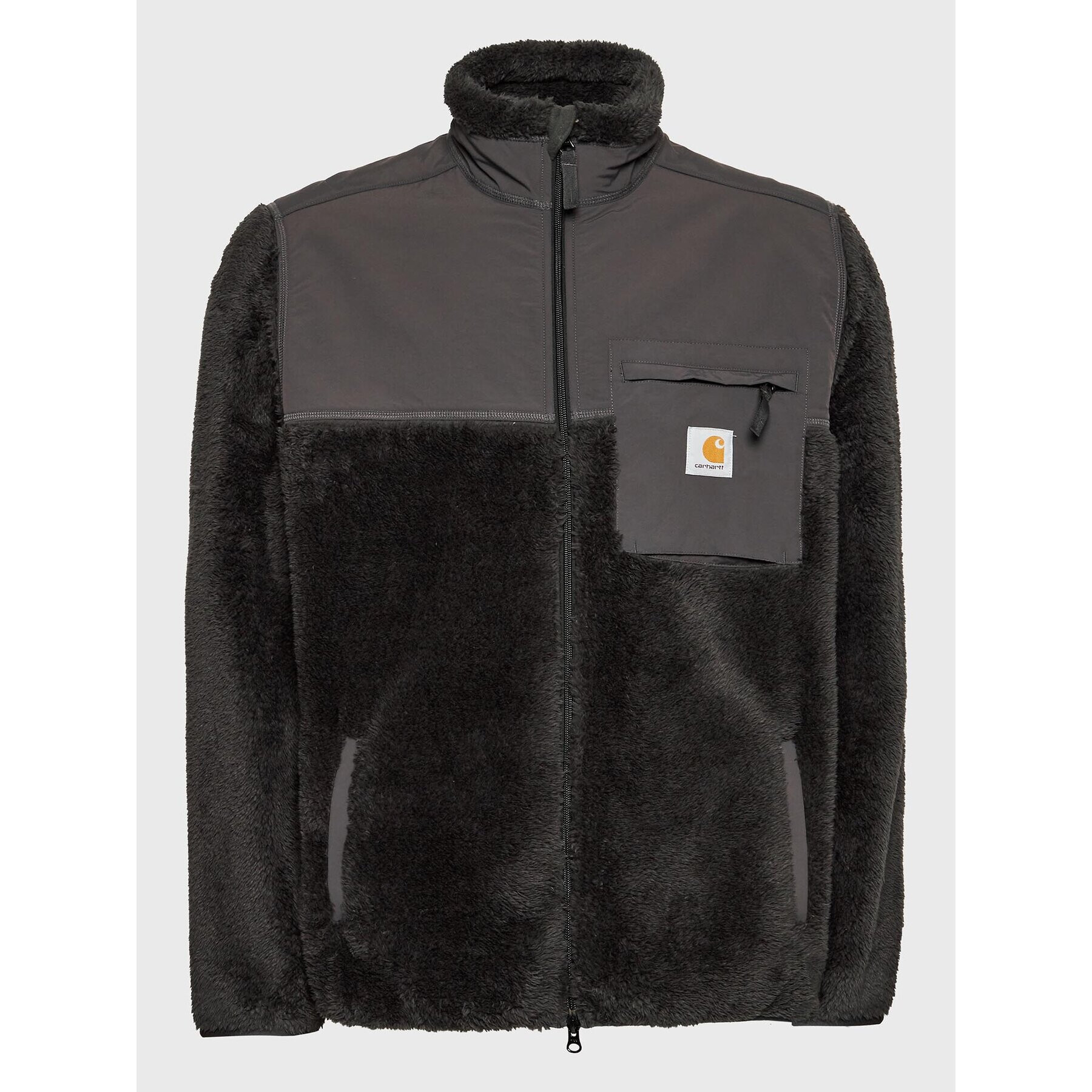 Carhartt WIP Fleecová mikina Jackson I029566 Šedá Regular Fit - Pepit.cz