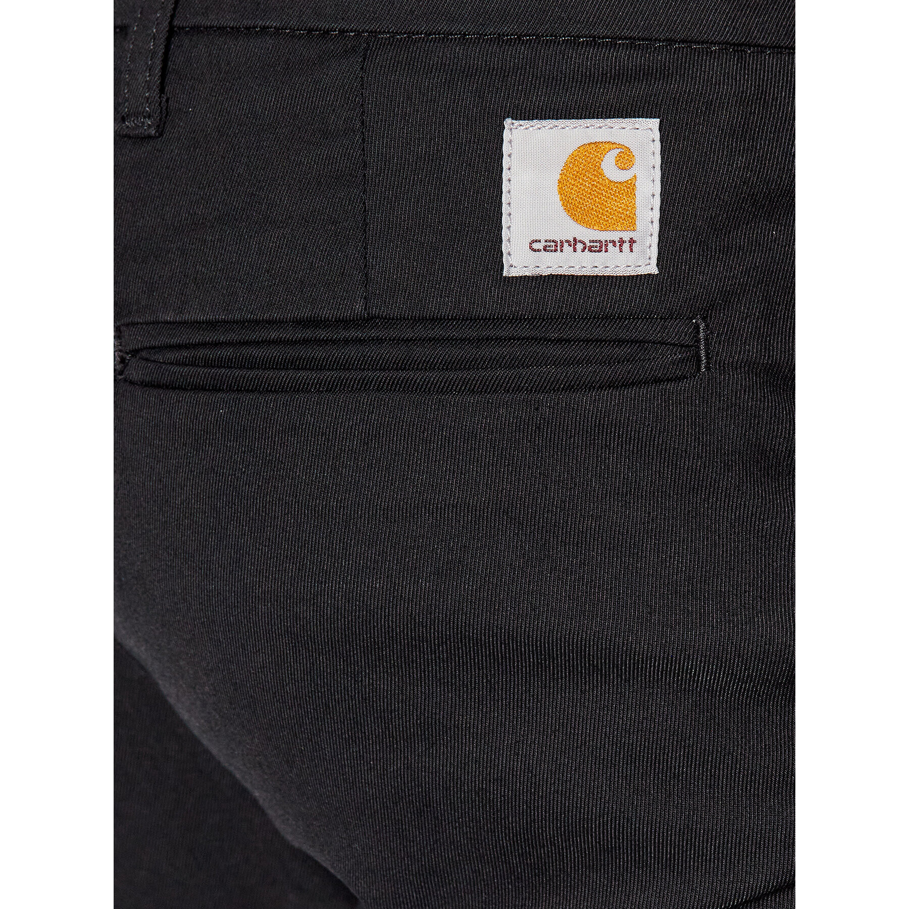 Carhartt WIP Kalhoty z materiálu Sid I003367 Černá Slim Tapered Fit - Pepit.cz