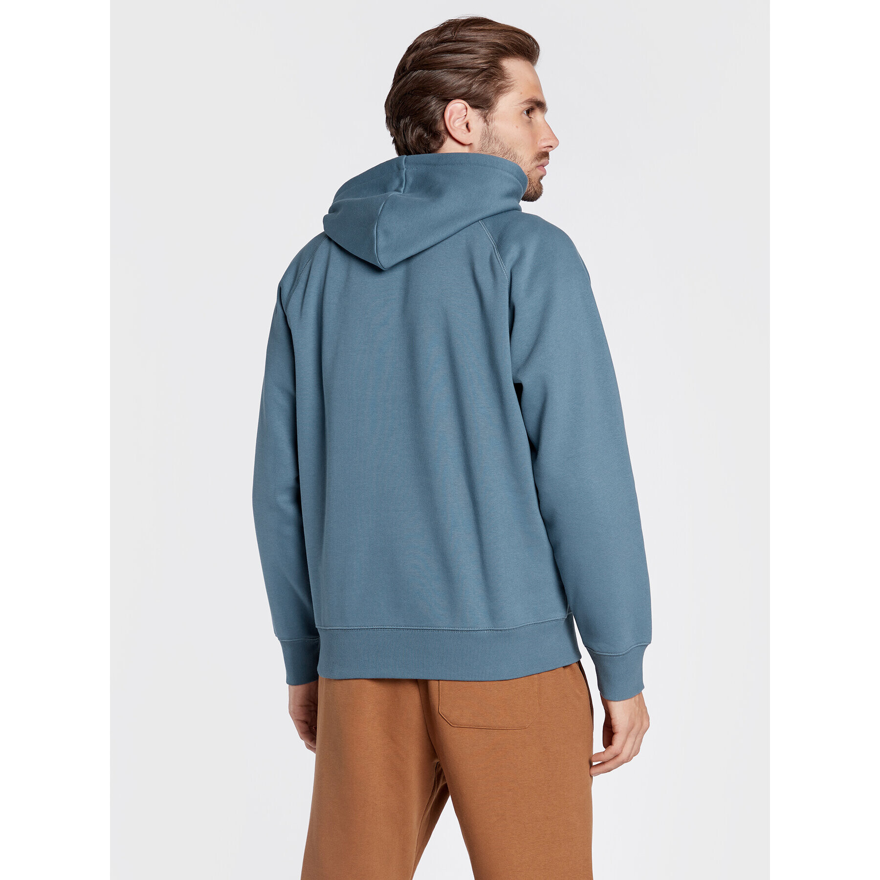 Carhartt WIP Mikina Chase I026384 Modrá Regular Fit - Pepit.cz