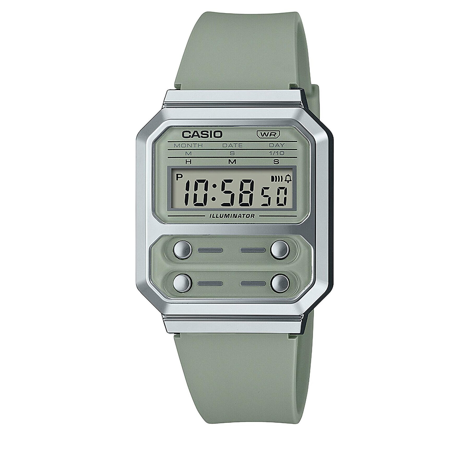 Casio Hodinky A100WEF-3AEF Zelená - Pepit.cz