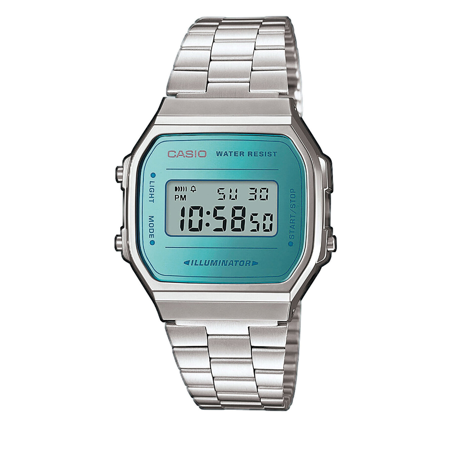 Casio Hodinky A168WEM -2EF Stříbrná - Pepit.cz