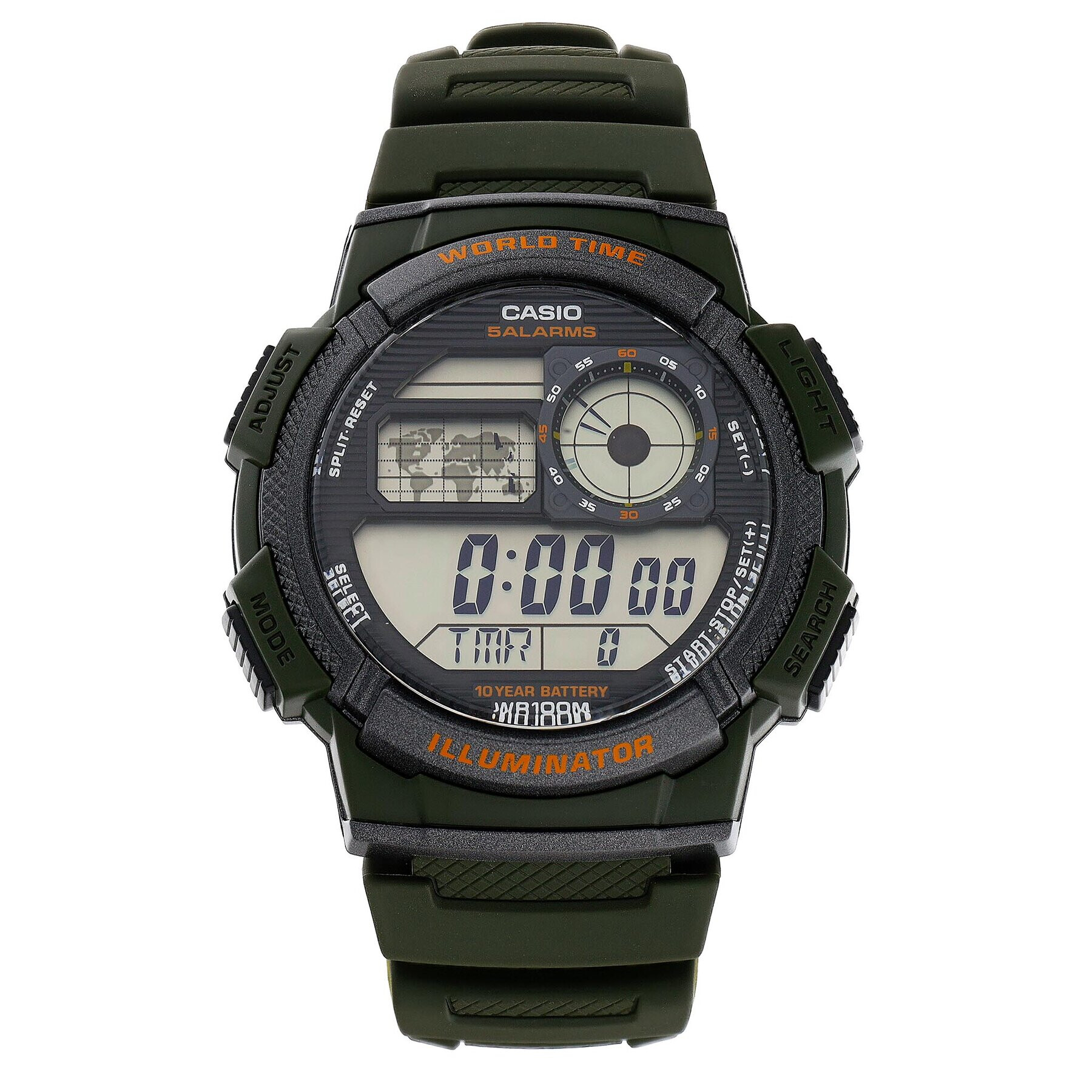 Casio Hodinky AE-1000W-3AVEF Zelená - Pepit.cz