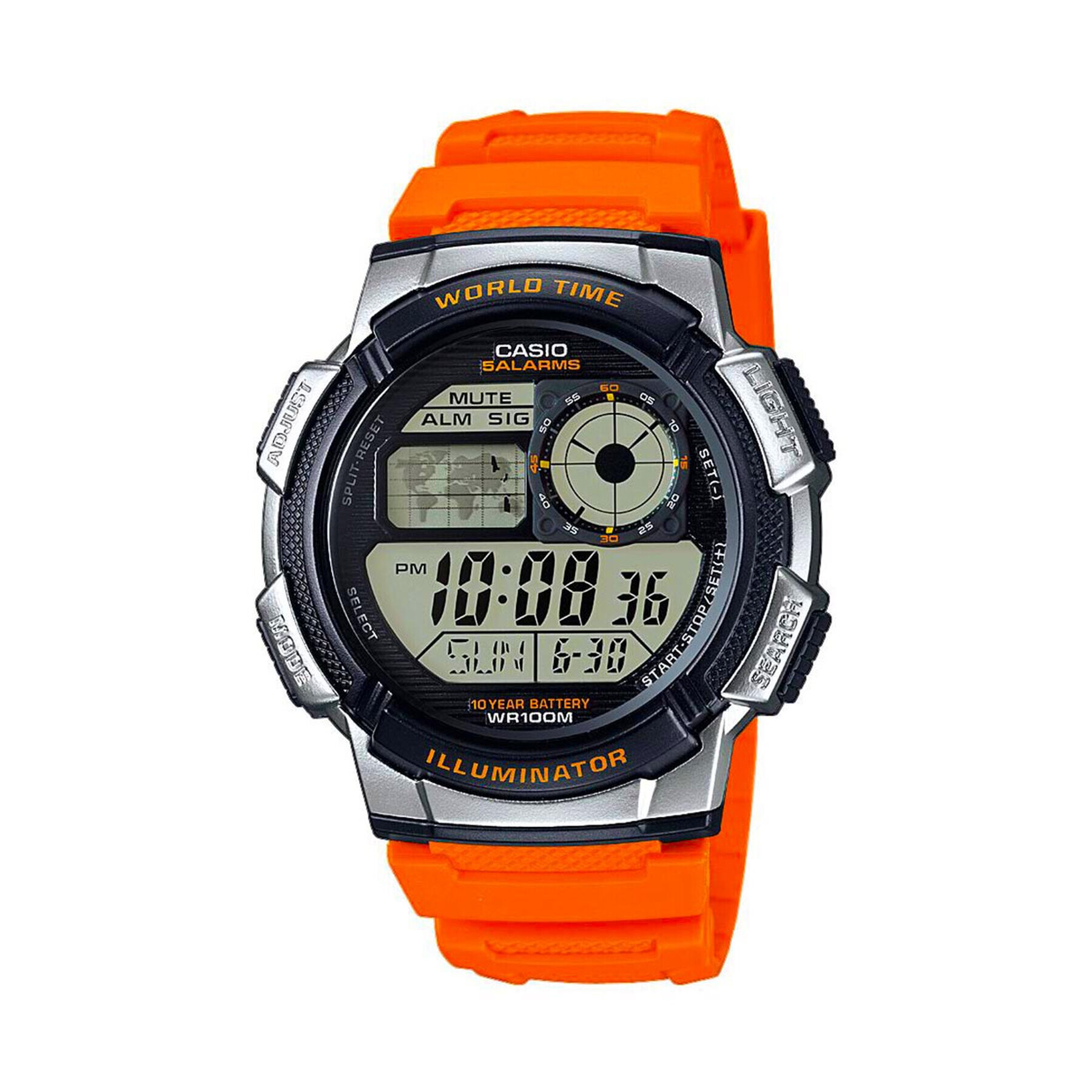 Casio Hodinky AE-1000W-4BVEF Oranžová - Pepit.cz