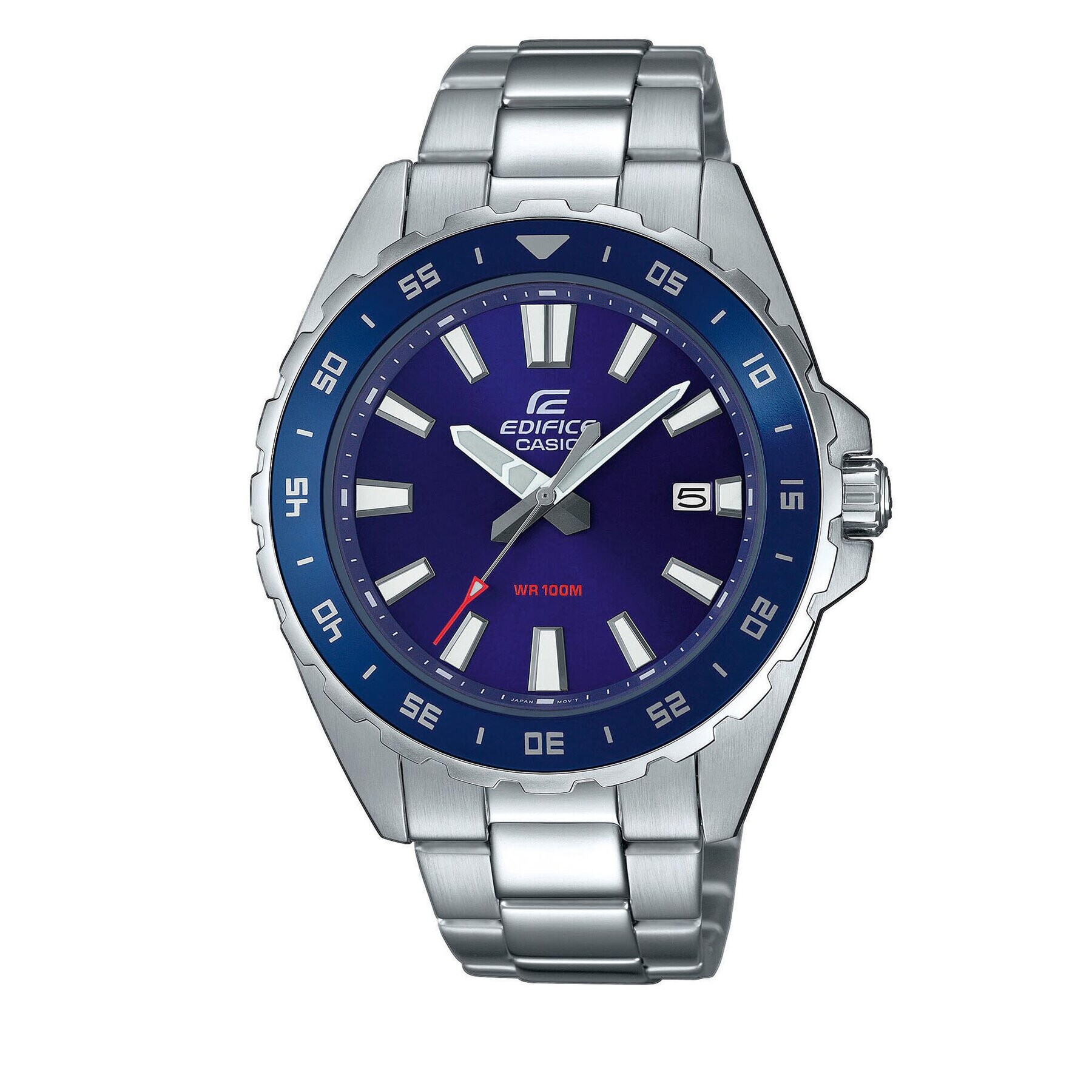 Casio Hodinky Edifice EFV-130D-2AVUEF Stříbrná - Pepit.cz