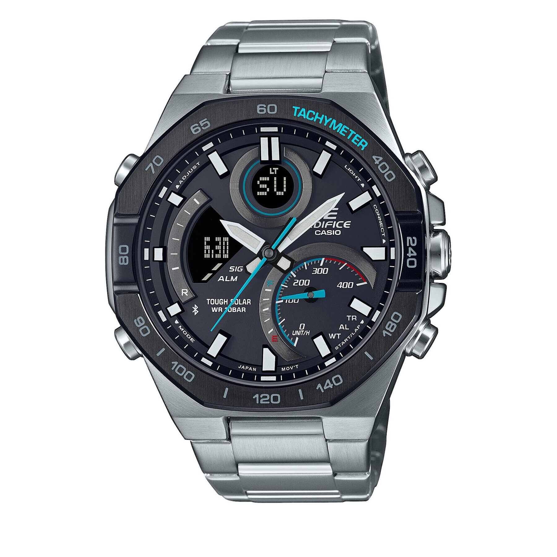 Casio Hodinky Edifice Racing ECB-950DB-1AEF Stříbrná - Pepit.cz