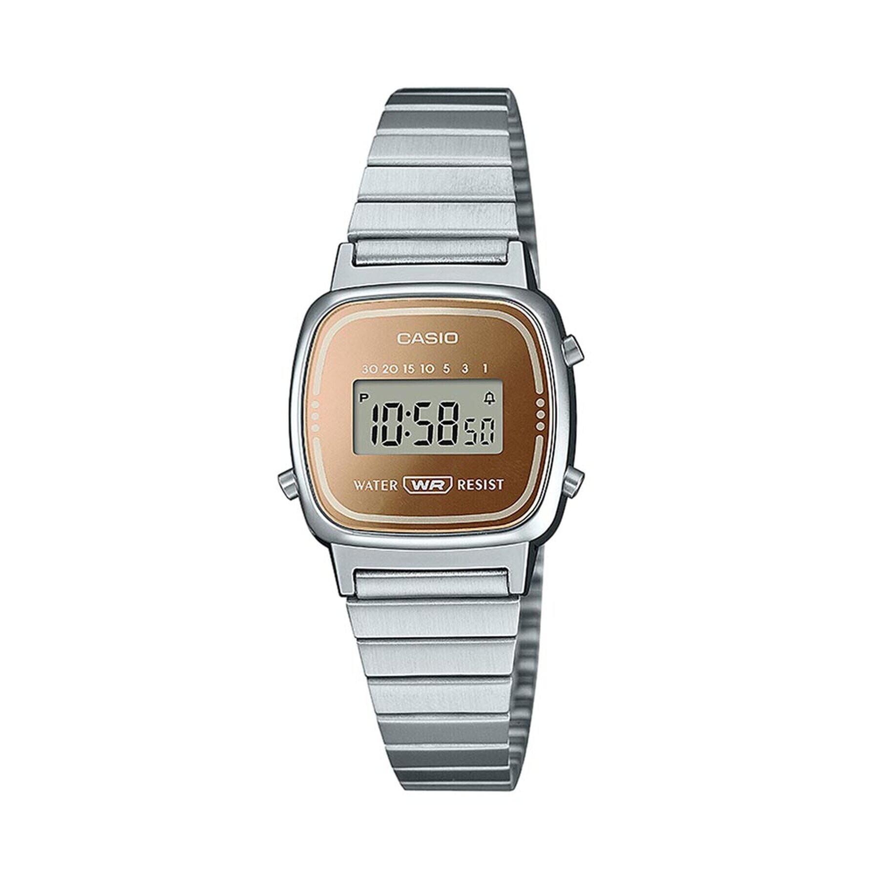 Casio Hodinky LA670WES-4AEF Stříbrná - Pepit.cz