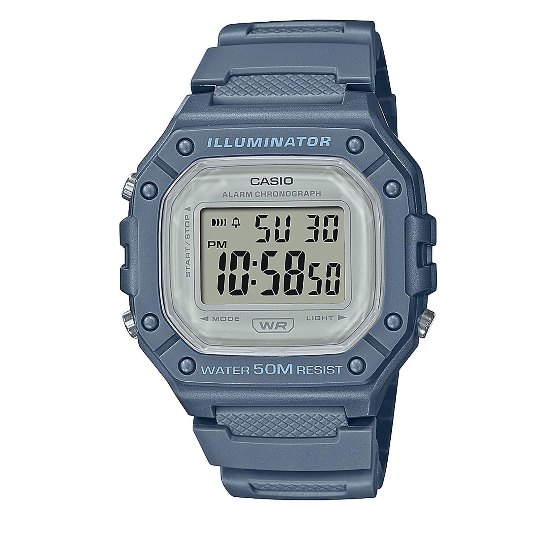 Casio Hodinky W-218HC-2AVEF Modrá - Pepit.cz