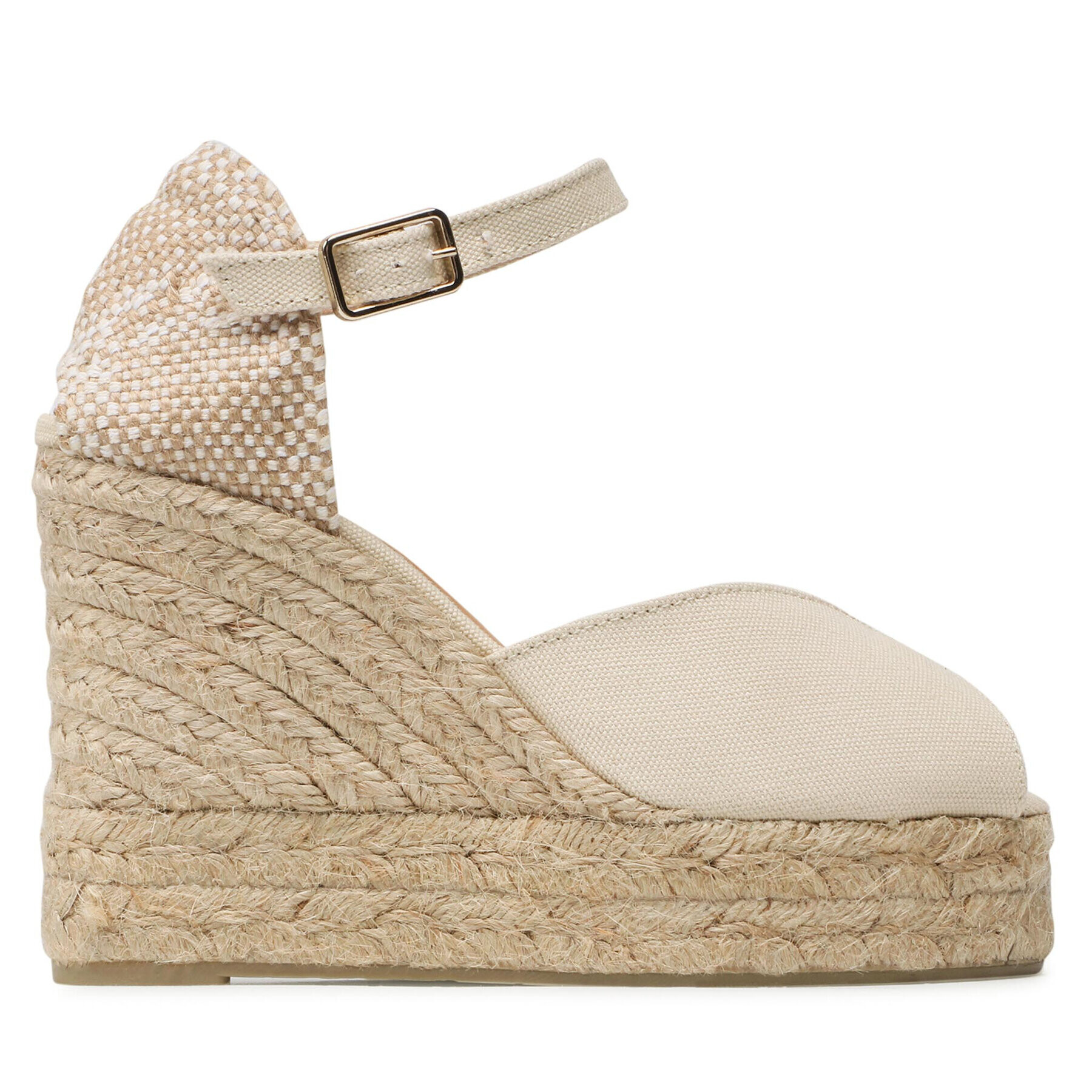 Castañer Espadrilky Bianca/8ED/001 022233-203 Béžová - Pepit.cz