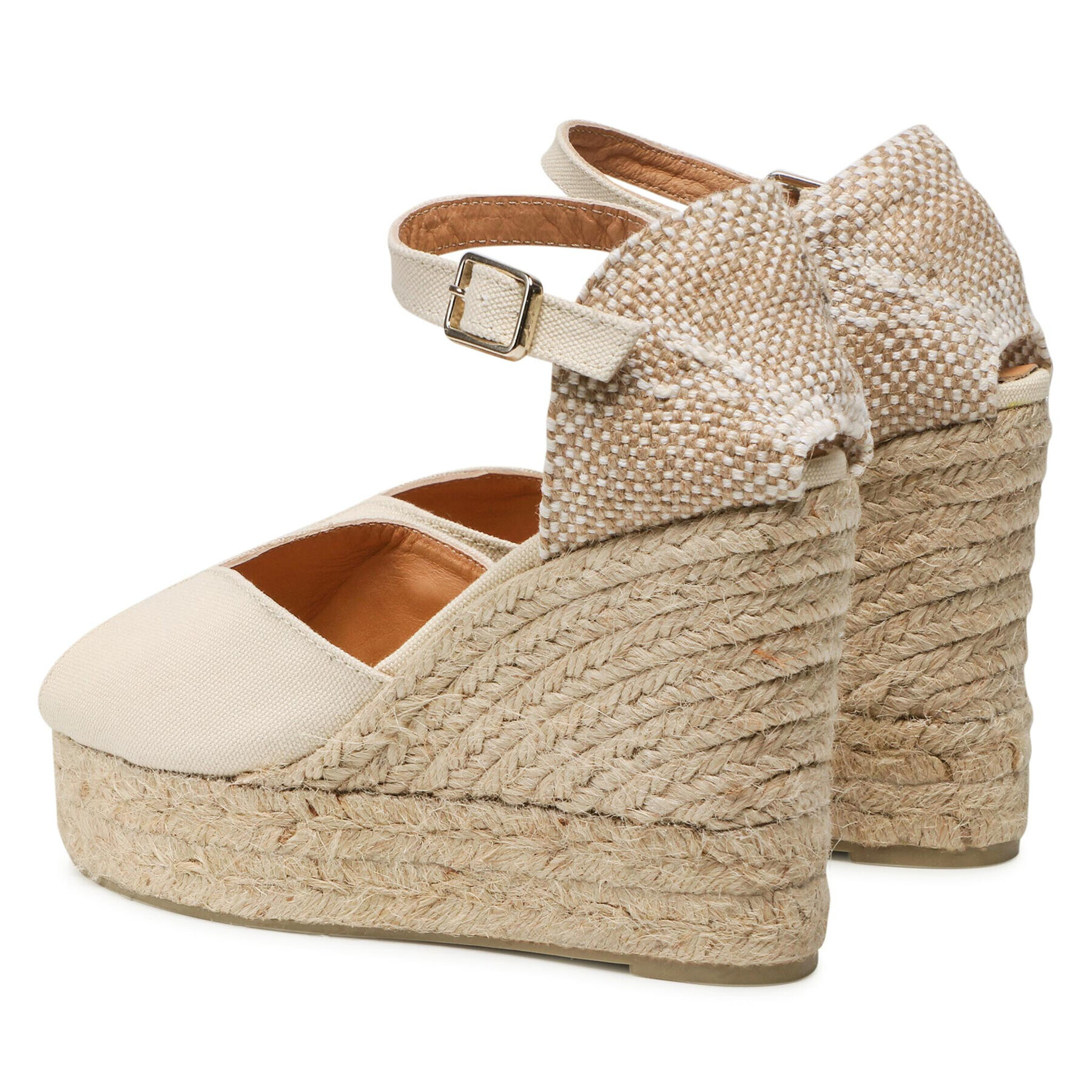 Castañer Espadrilky Bianca/8ED/001 022233-203 Béžová - Pepit.cz