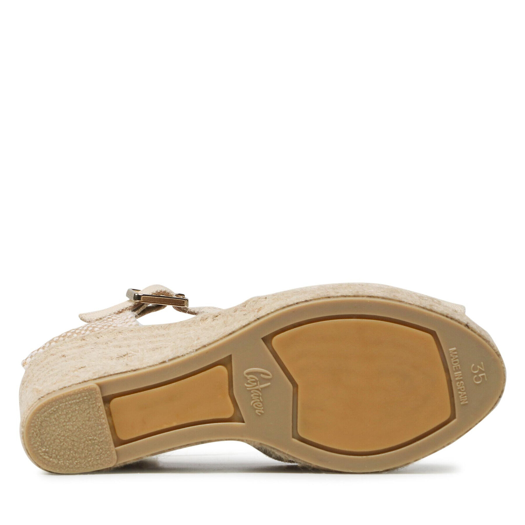 Castañer Espadrilky Bianca/8ED/001 022233-203 Béžová - Pepit.cz