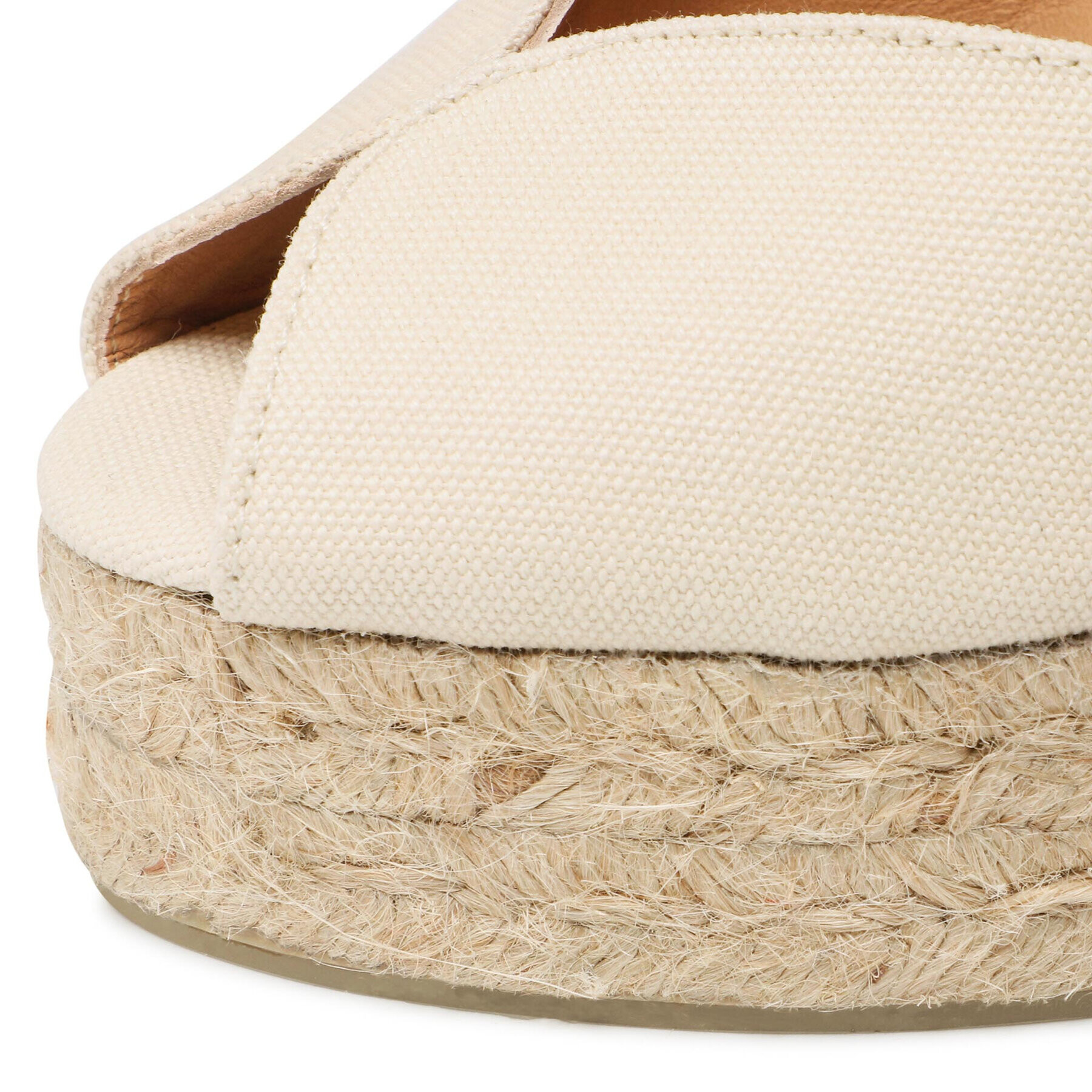 Castañer Espadrilky Bianca/8ED/001 022233-203 Béžová - Pepit.cz