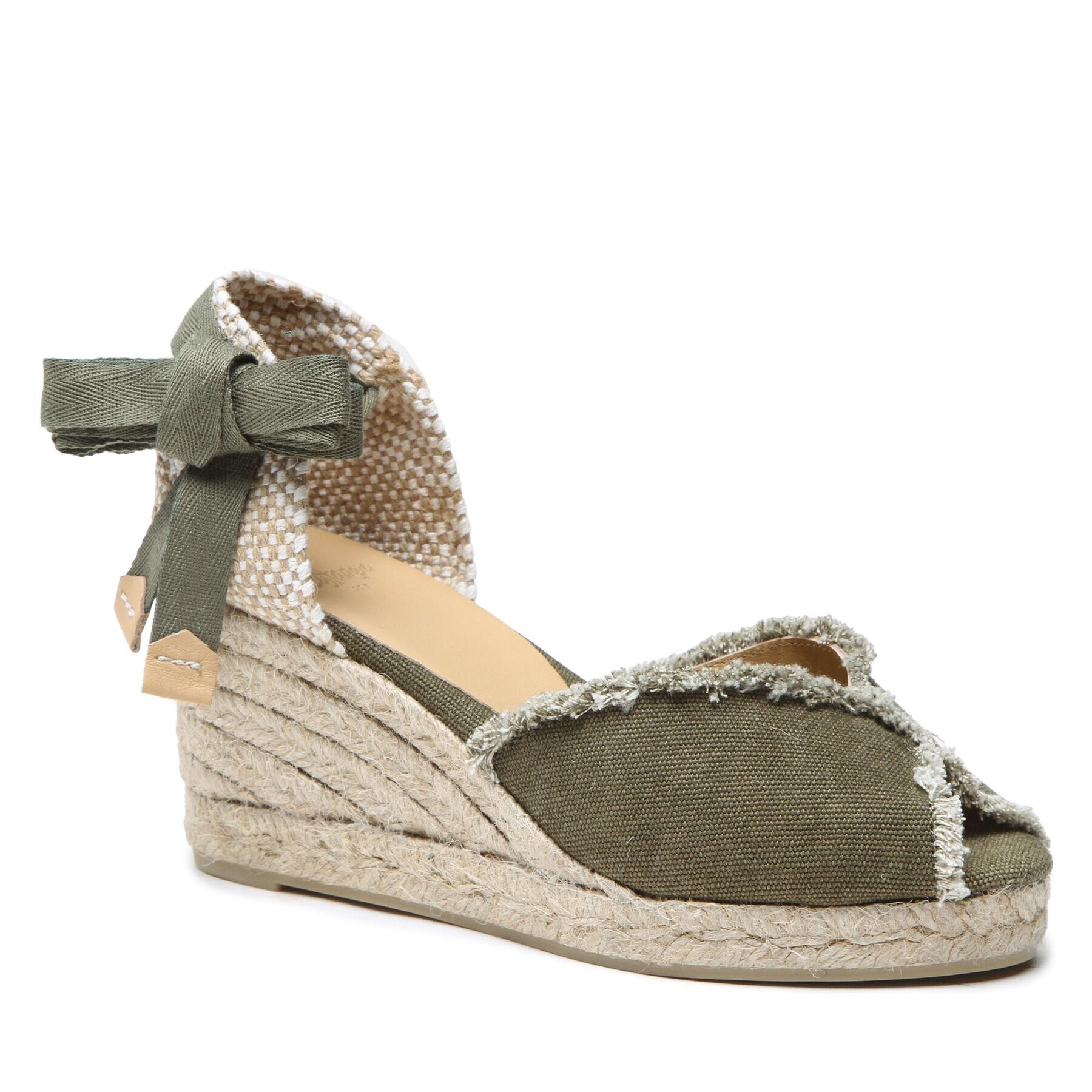 Castañer Espadrilky Brianda/6/002 022993-414 Zelená - Pepit.cz