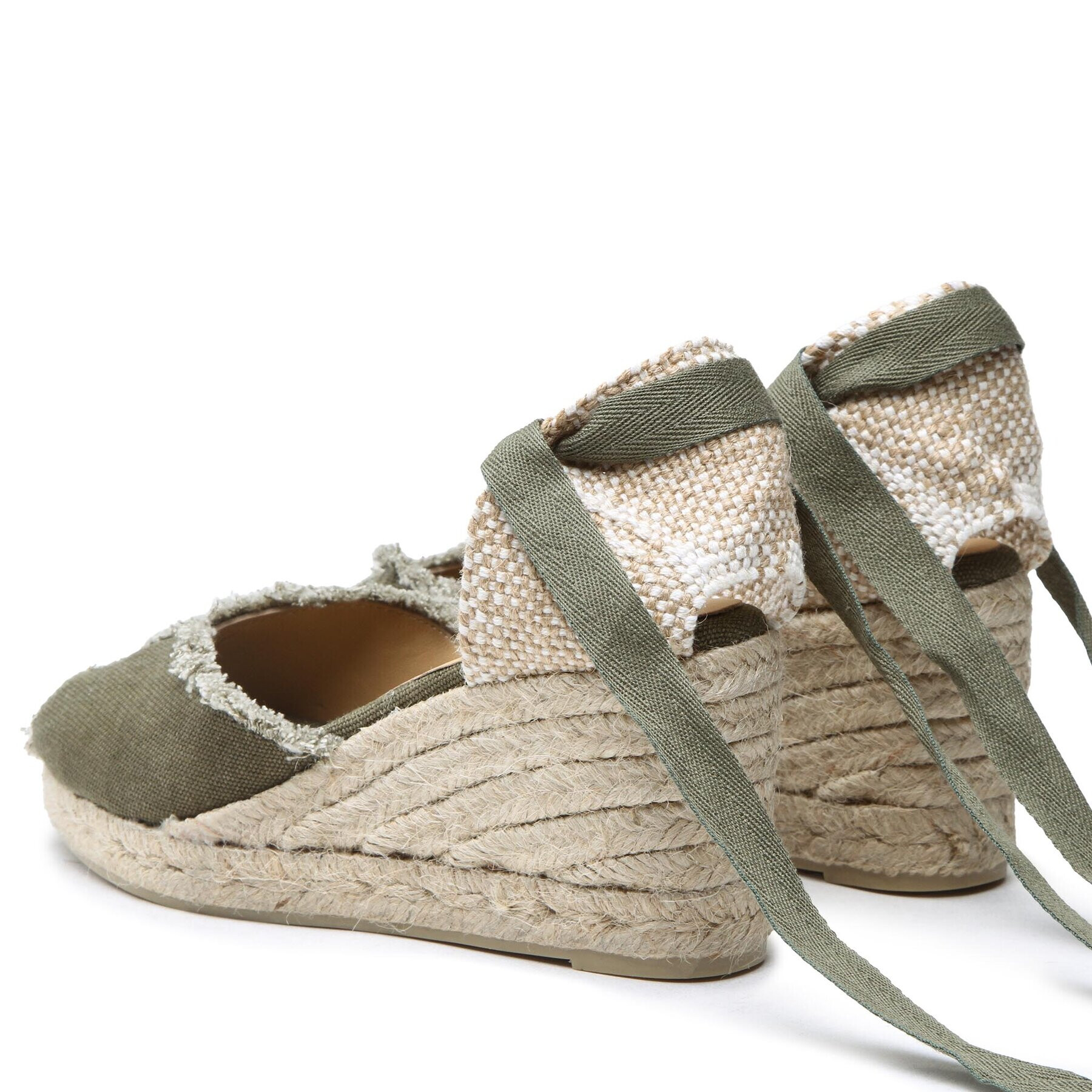 Castañer Espadrilky Brianda/6/002 022993-414 Zelená - Pepit.cz