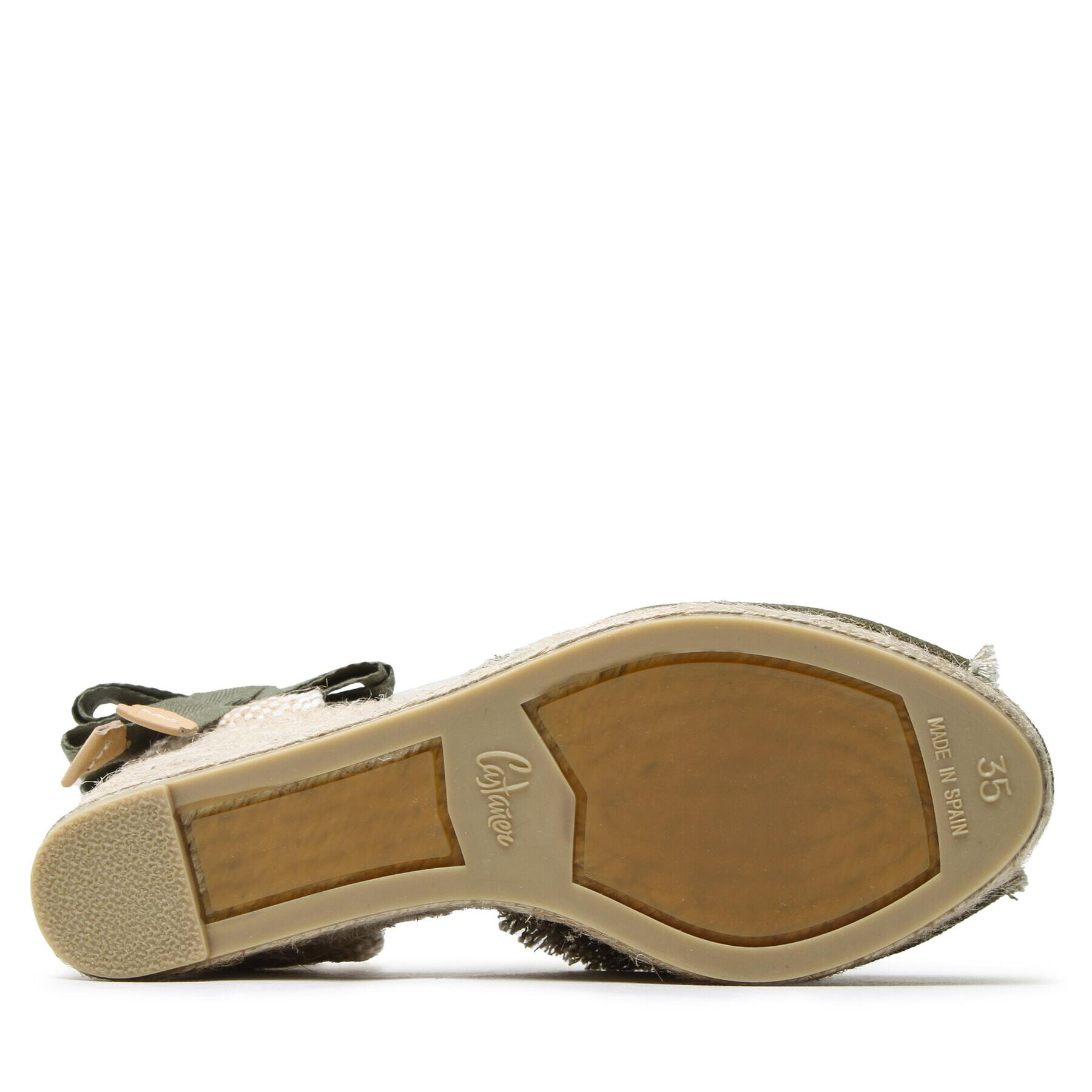 Castañer Espadrilky Brianda/6/002 022993-414 Zelená - Pepit.cz