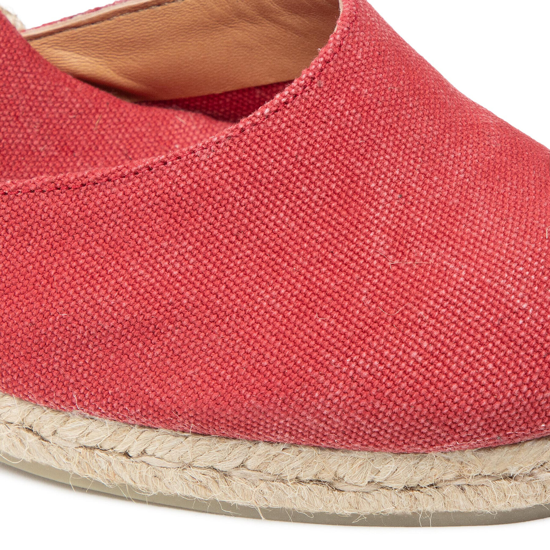 Castañer Espadrilky Carina/8/002 021642-604 Červená - Pepit.cz